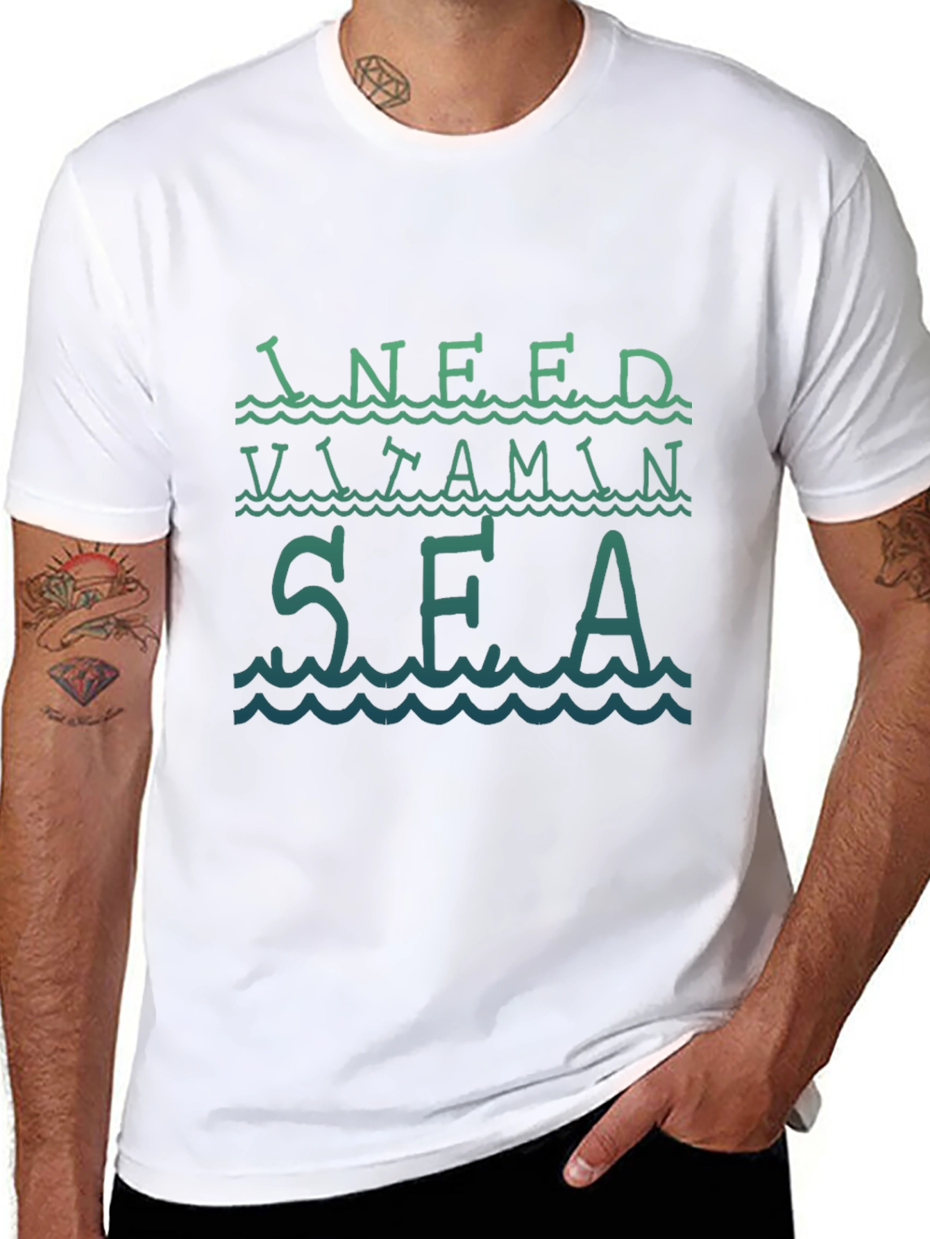 I Need Vitamin Sea Graphic T-Shirt