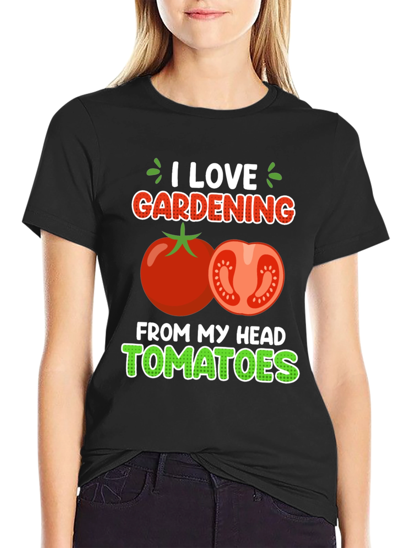 I Love Gardening Tomato T-Shirt
