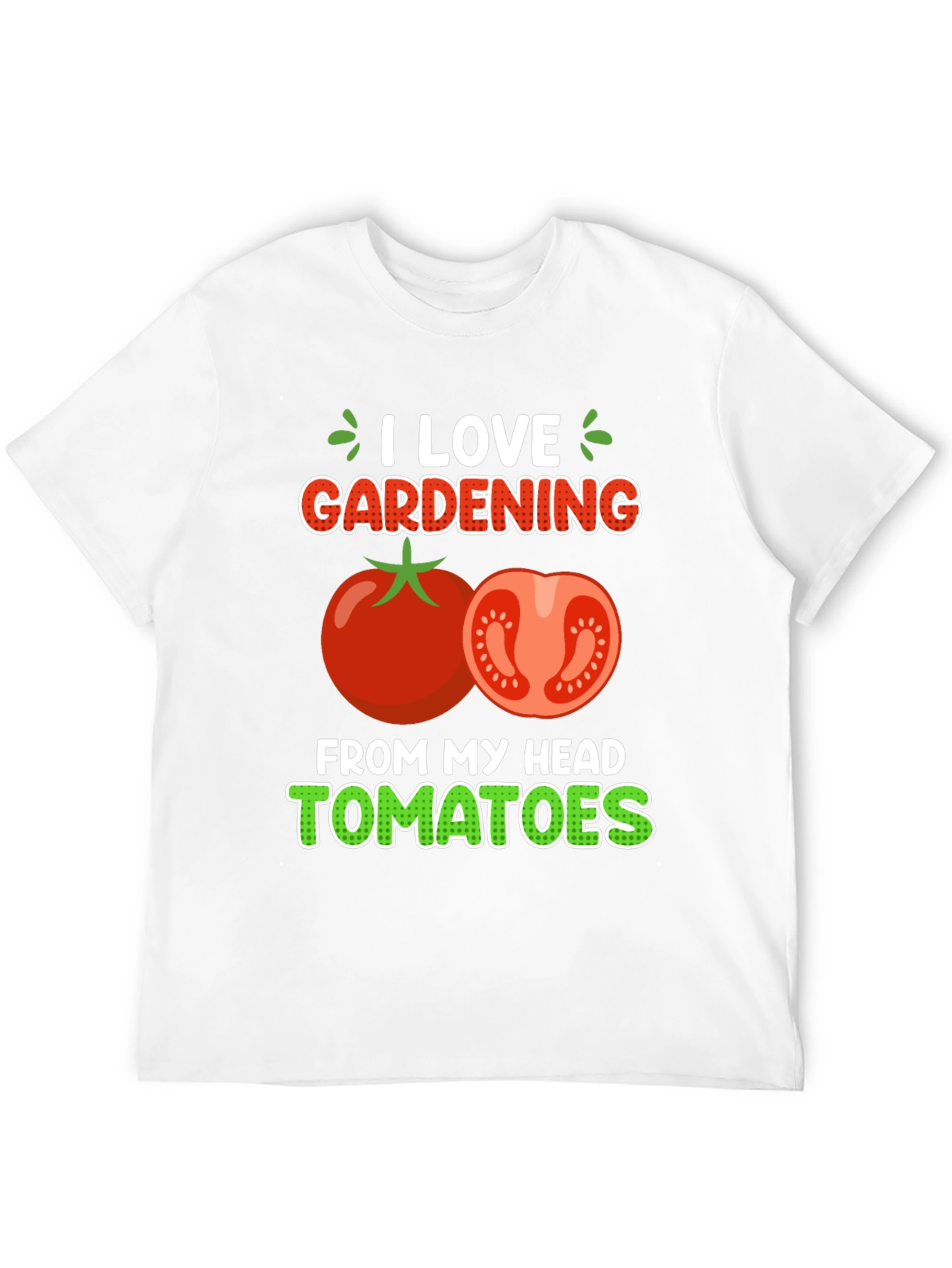I Love Gardening Tomato T-Shirt