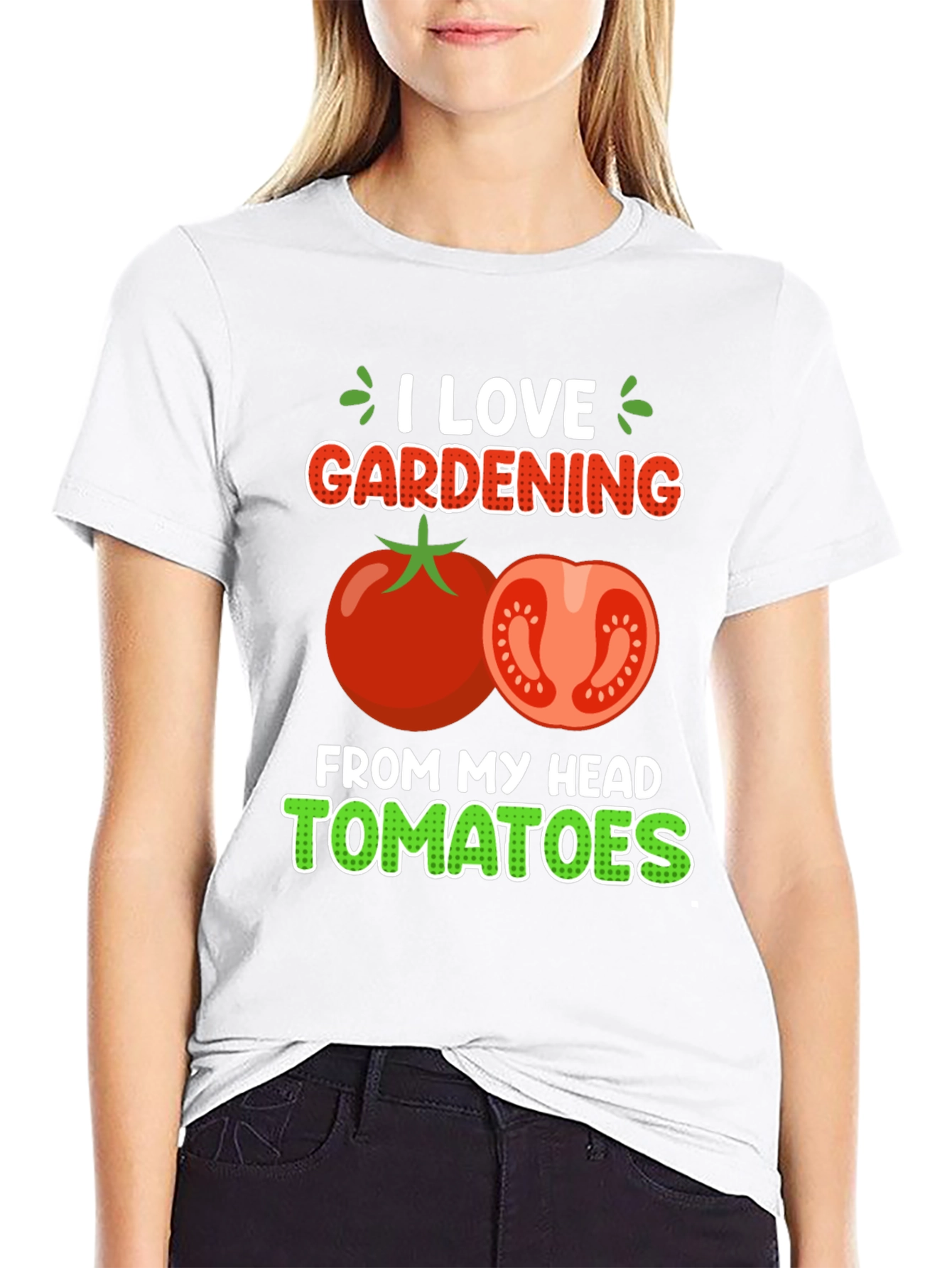 I Love Gardening Tomato T-Shirt