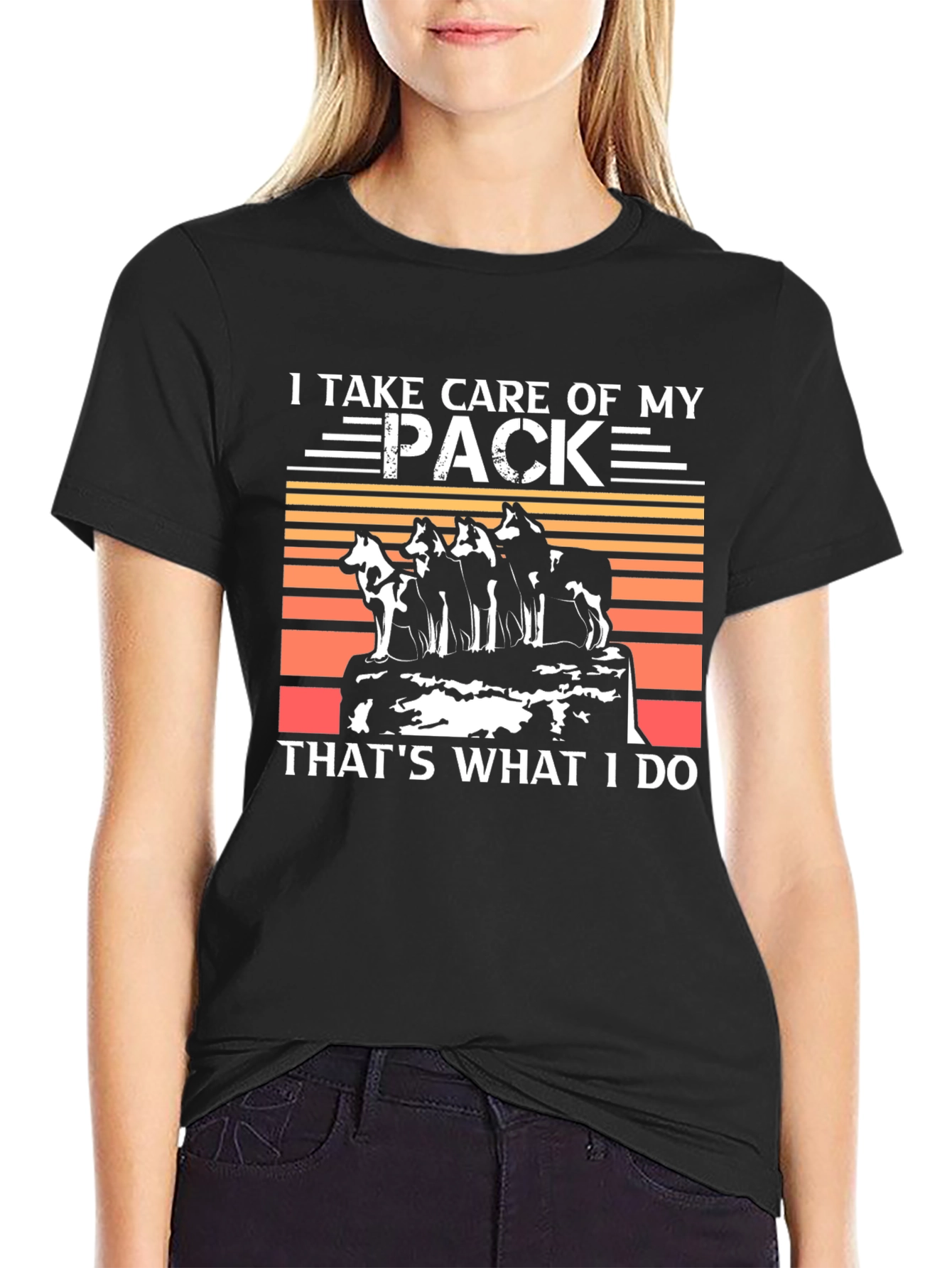 I Take Care of My Pack T-Shirt