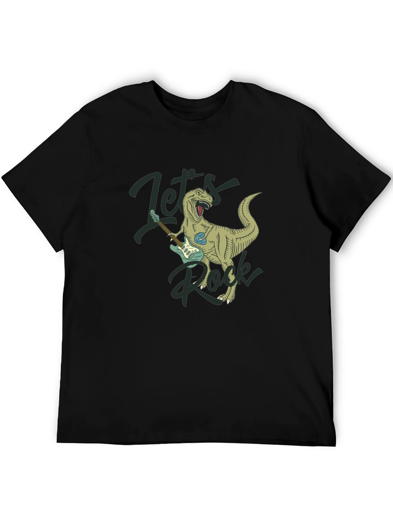 Lets Rock T-Rex Graphic Tee