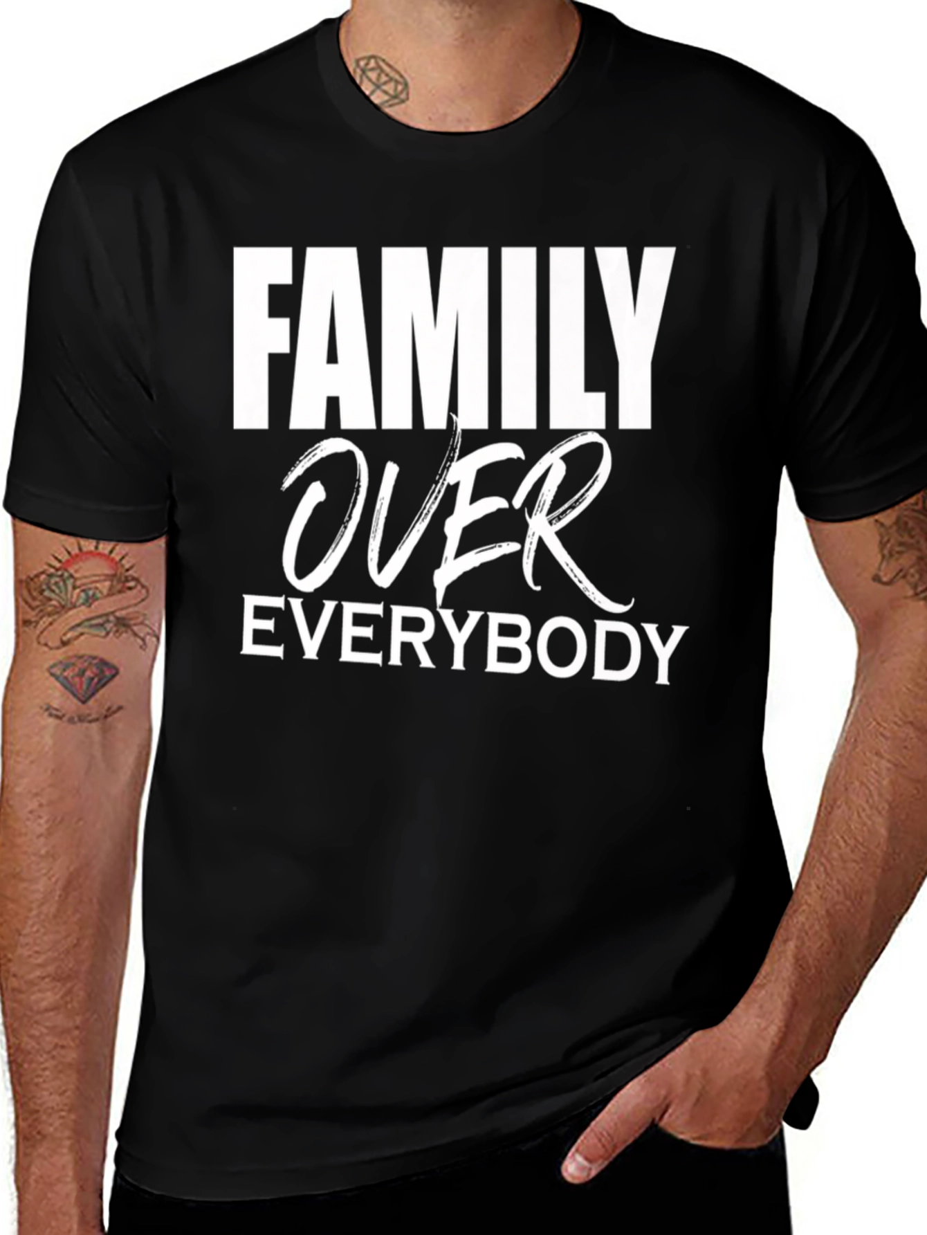 Family Over Everybody Graphic Tee