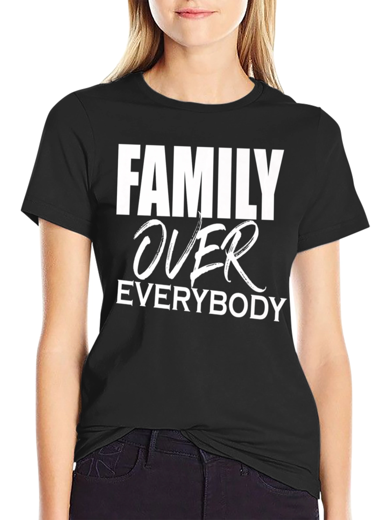 Family Over Everybody Graphic Tee