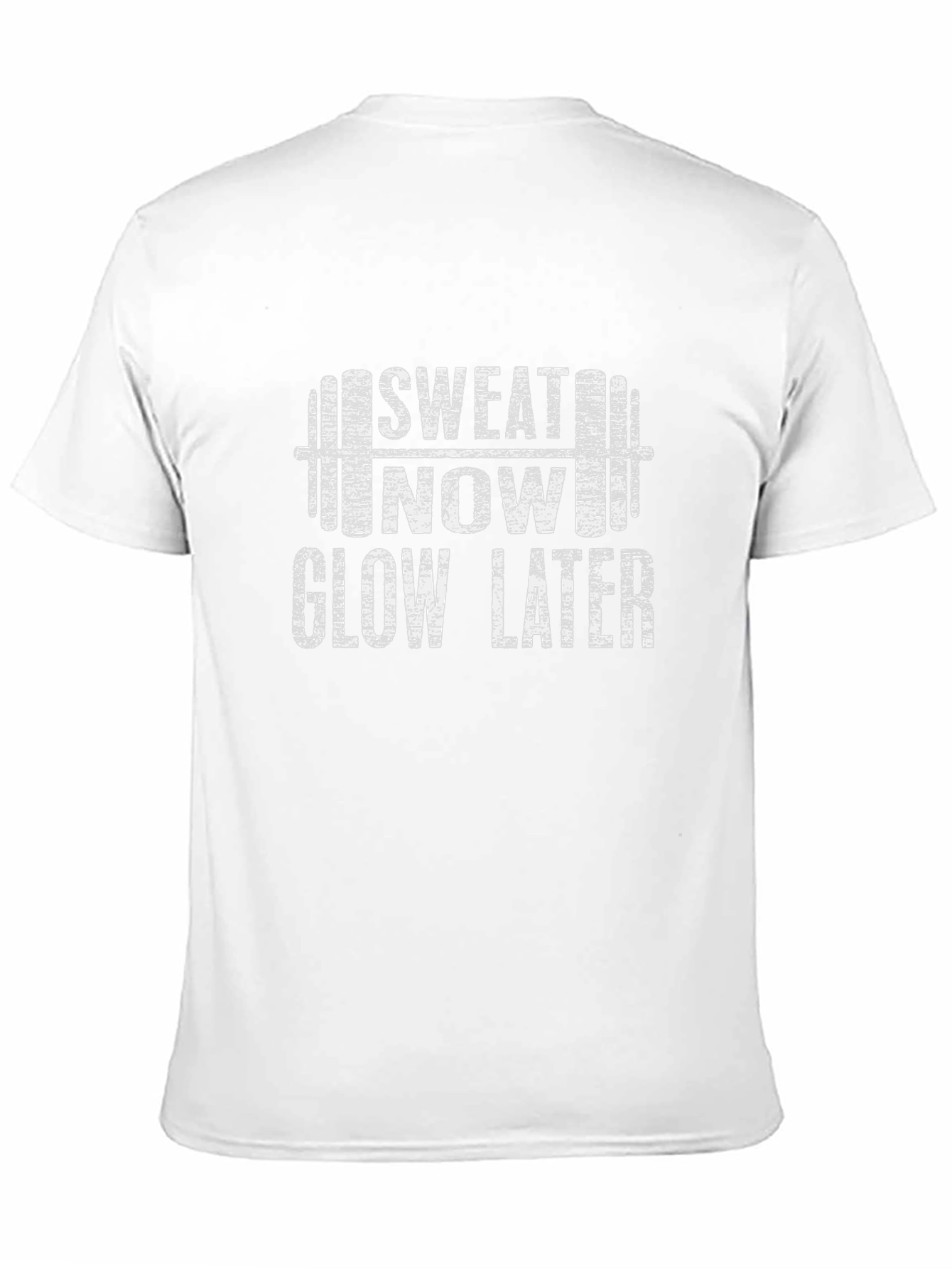 Sweat Now Glow Later Black Graphic Tee