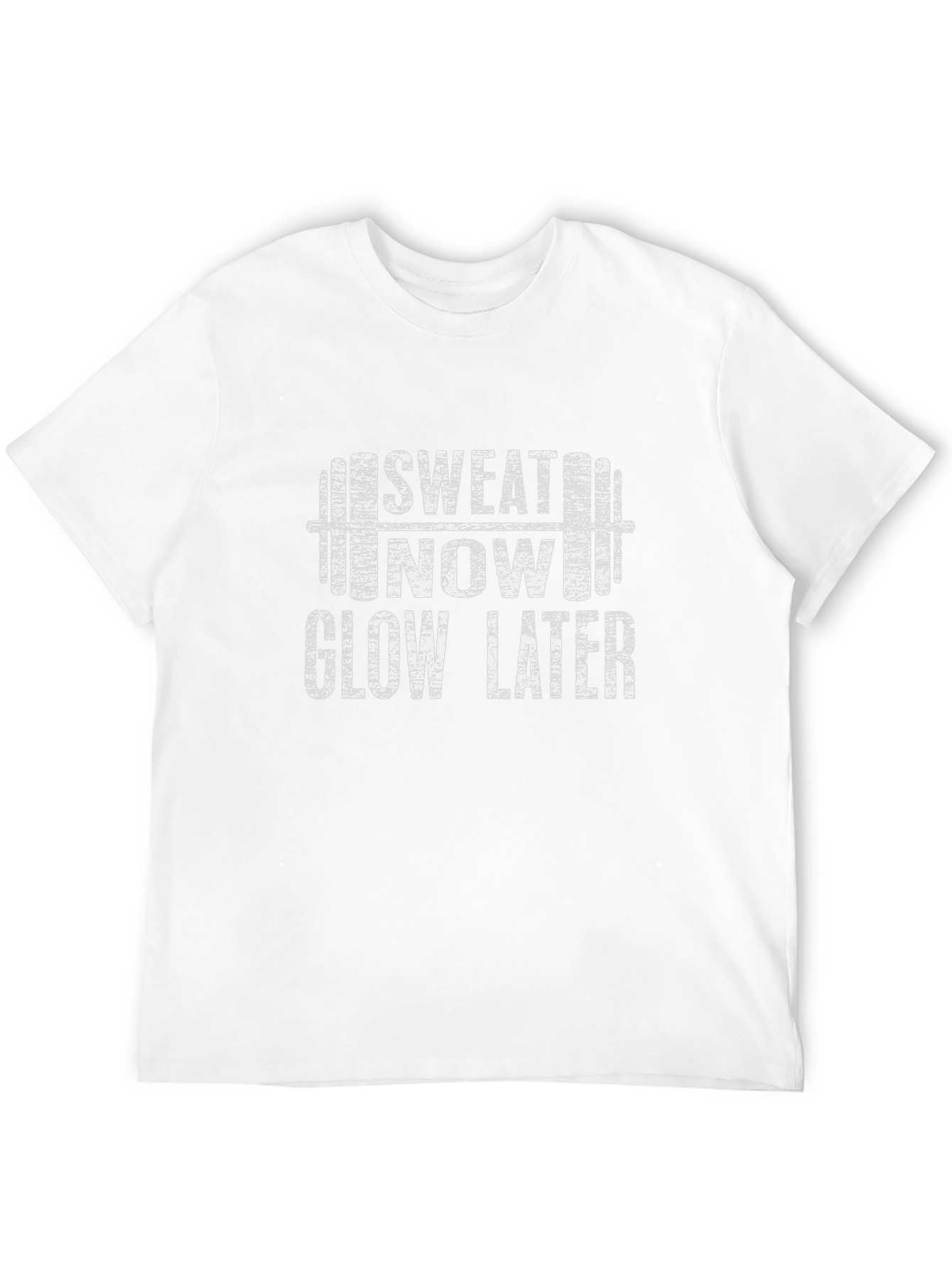 Sweat Now Glow Later Black Graphic Tee