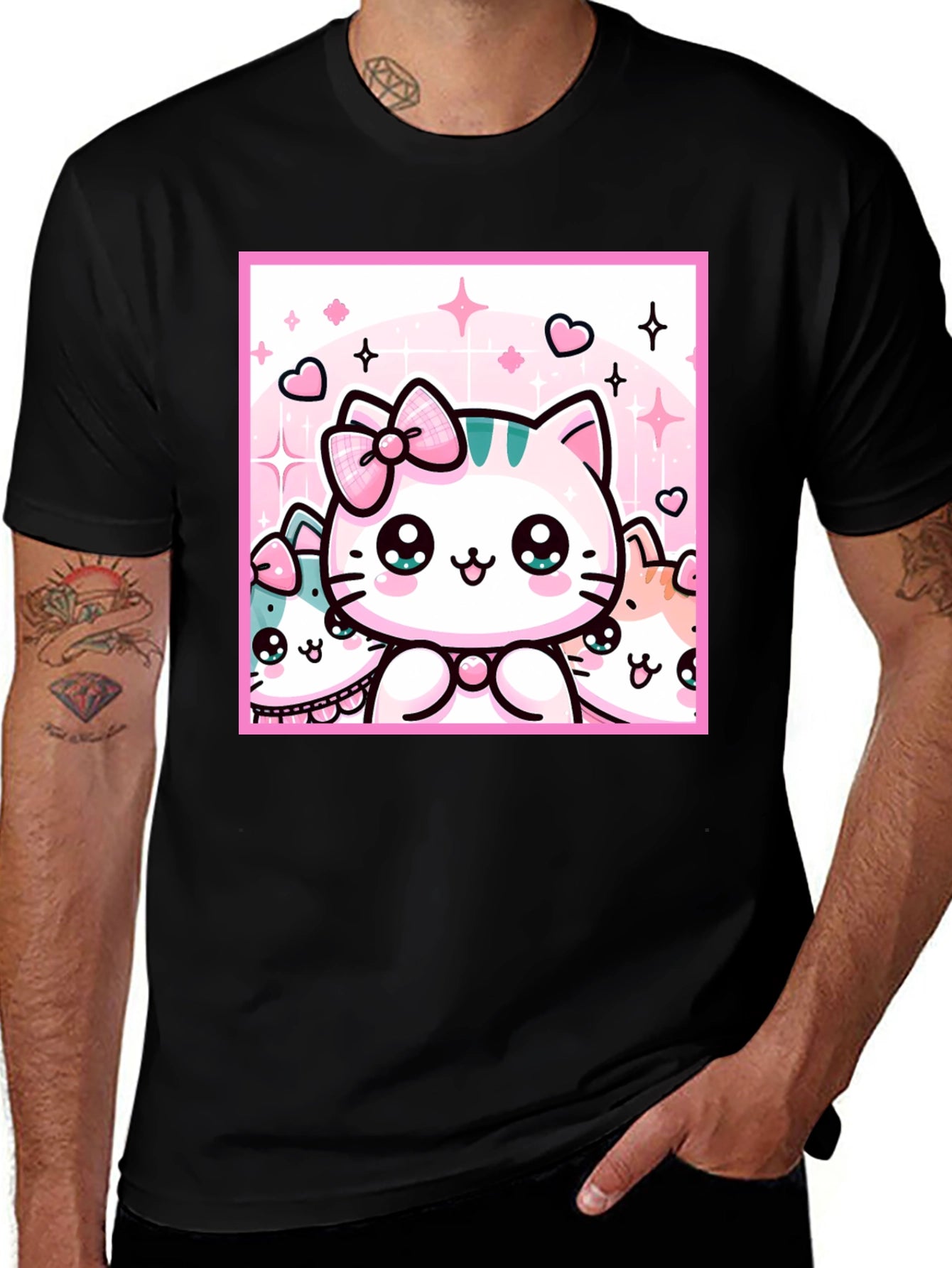 Cute Kawaii Kitten T-Shirt