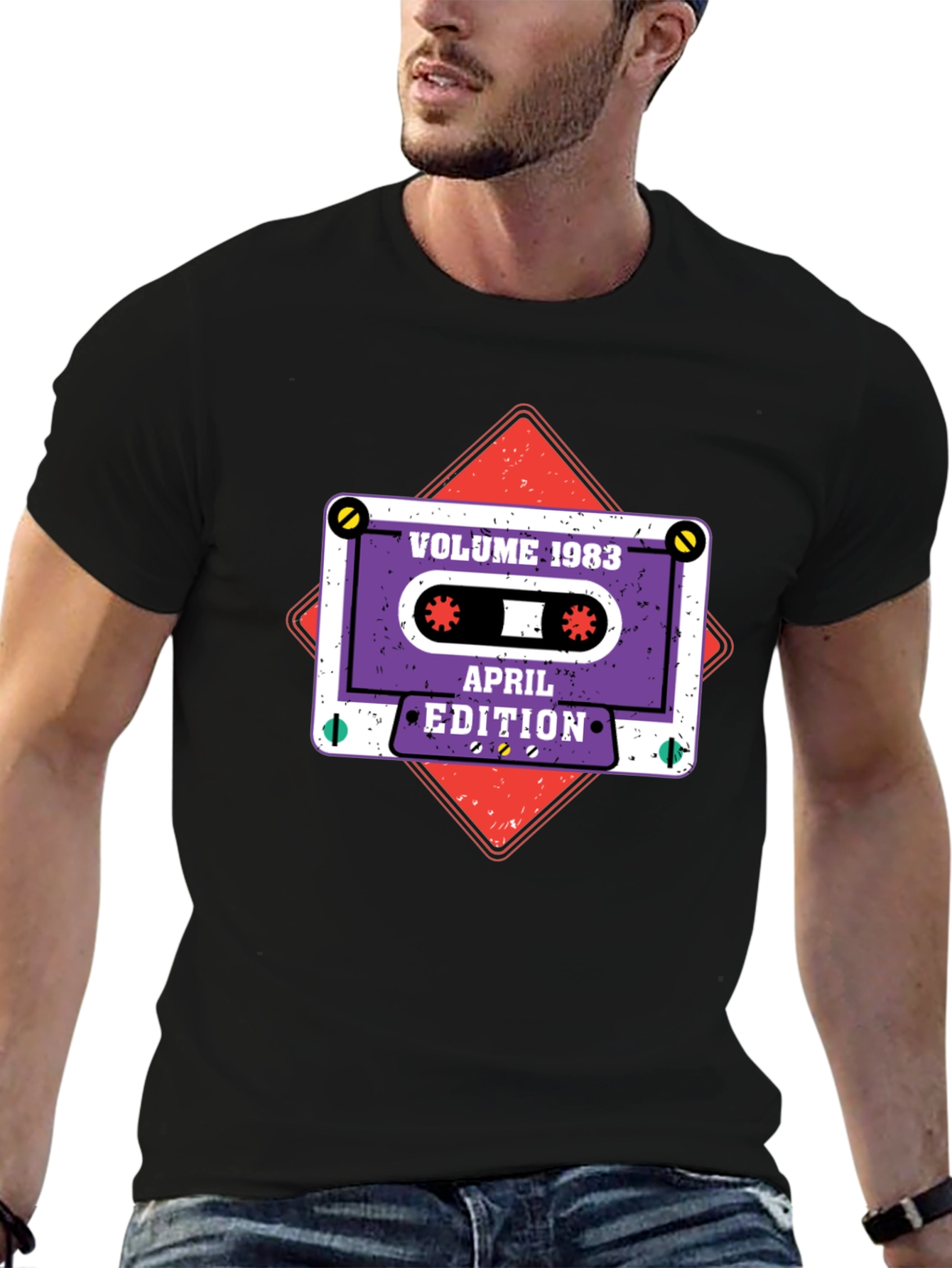 Volume 1983 April Edition Cassette T-Shirt