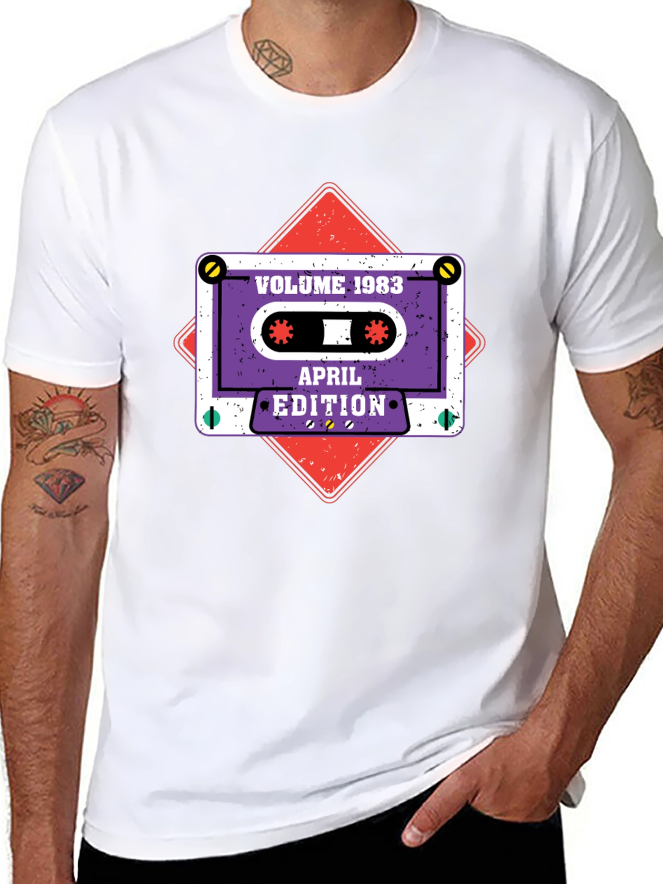Volume 1983 April Edition Cassette T-Shirt
