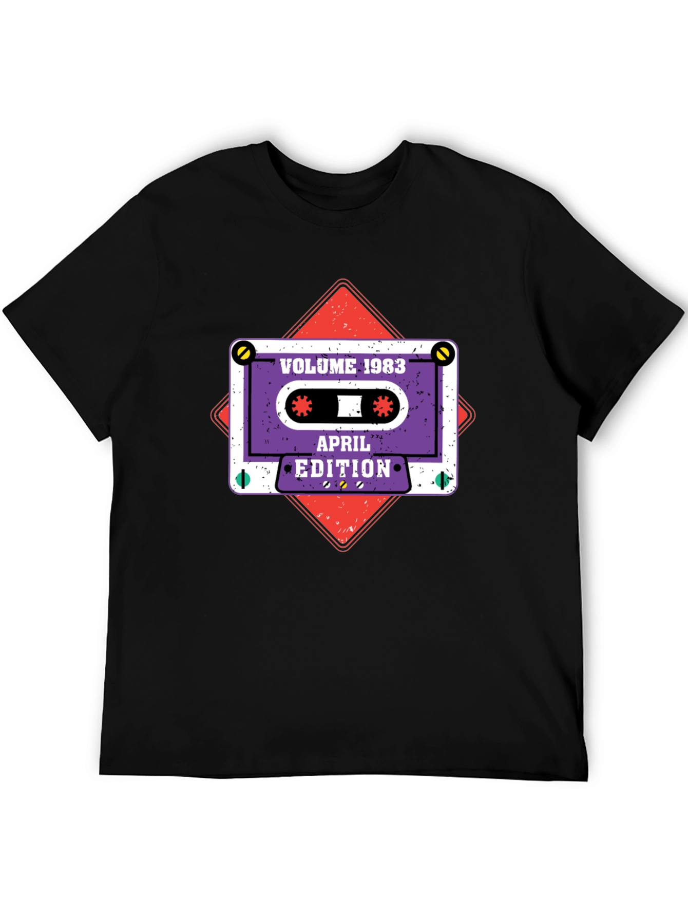 Volume 1983 April Edition Cassette T-Shirt