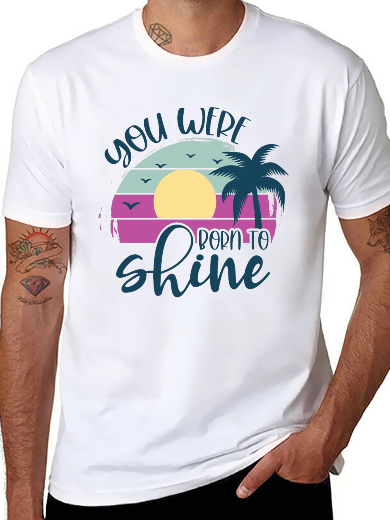 You Were Born to Shine Graphic T-Shirt