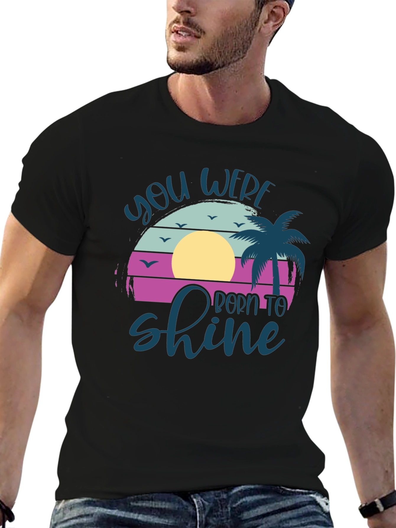 You Were Born to Shine Graphic T-Shirt