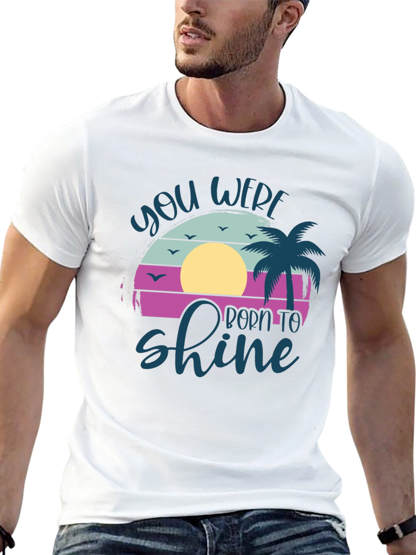 You Were Born to Shine Graphic T-Shirt