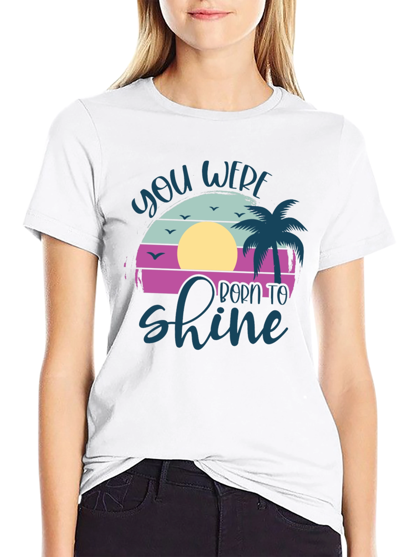 You Were Born to Shine Graphic T-Shirt