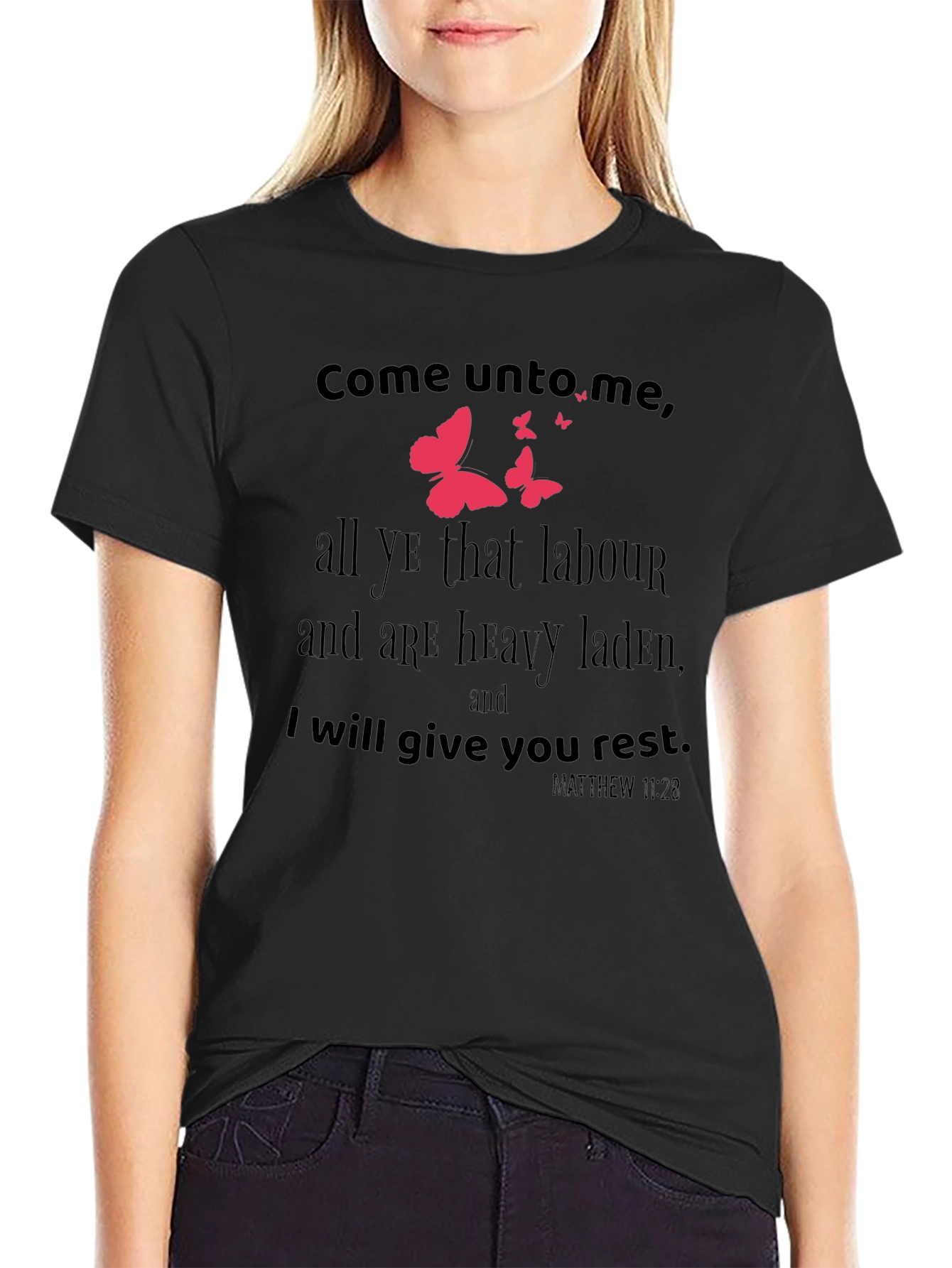 Come Unto Me Graphic Tee