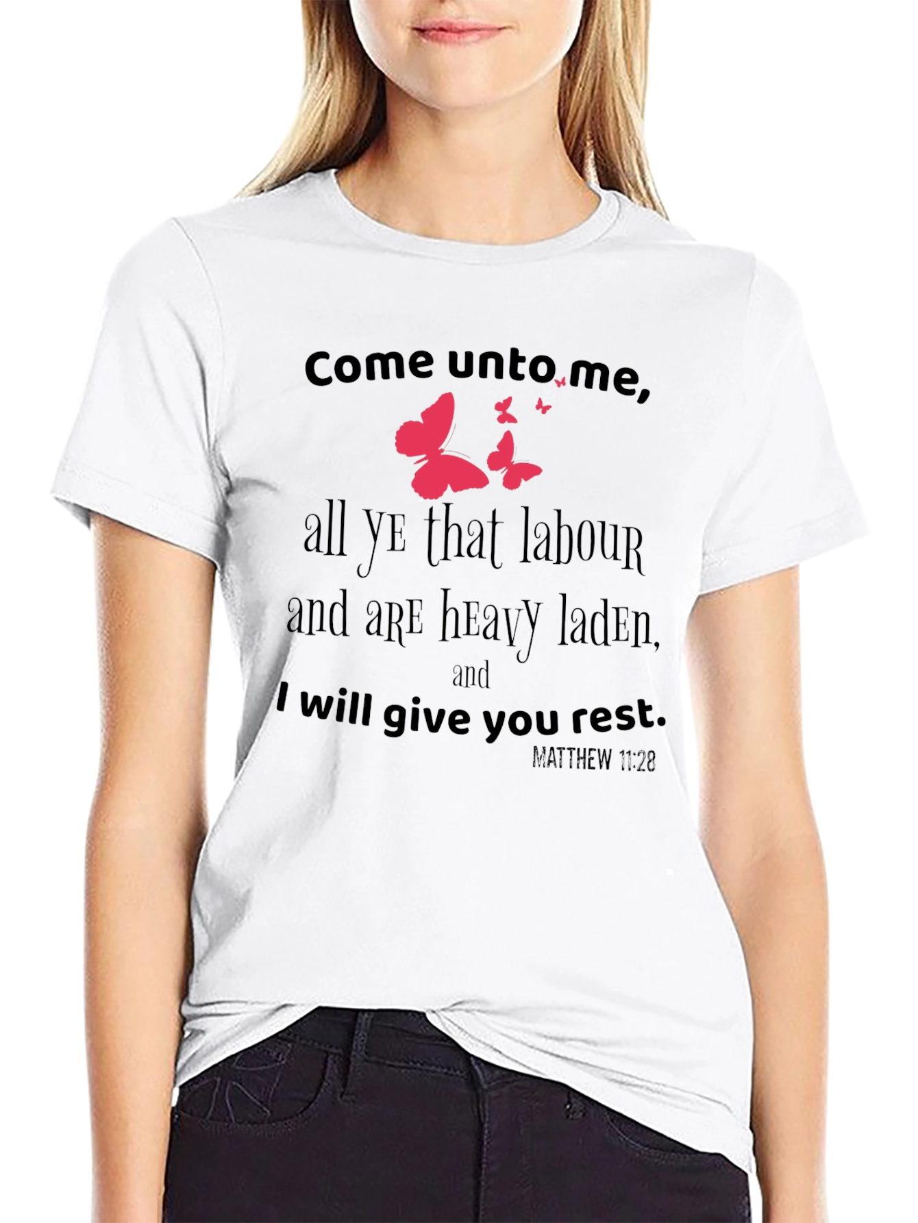 Come Unto Me Graphic Tee