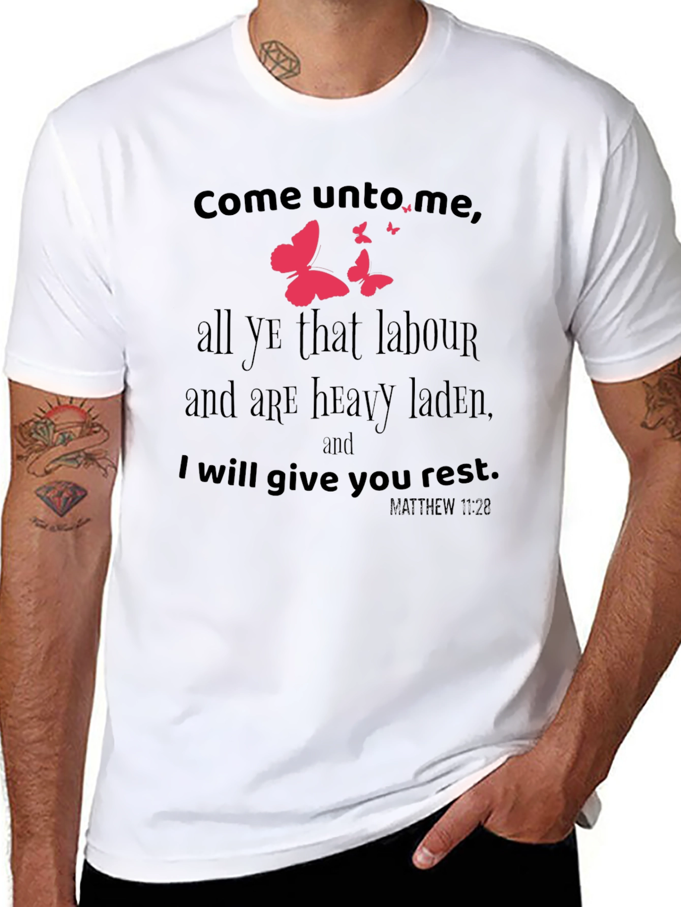 Come Unto Me Graphic Tee