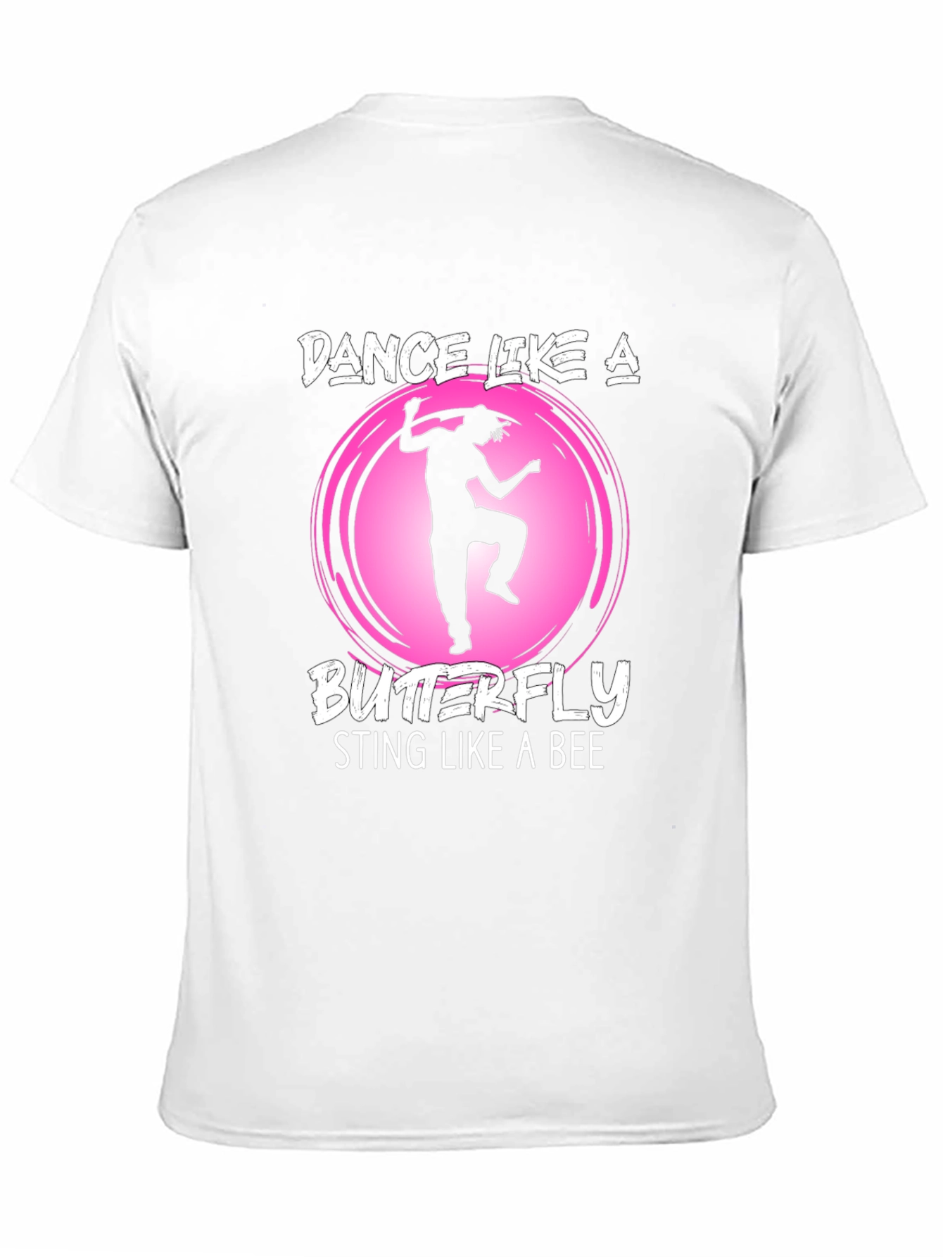 Dance Like a Butterfly Graphic T-Shirt - Black