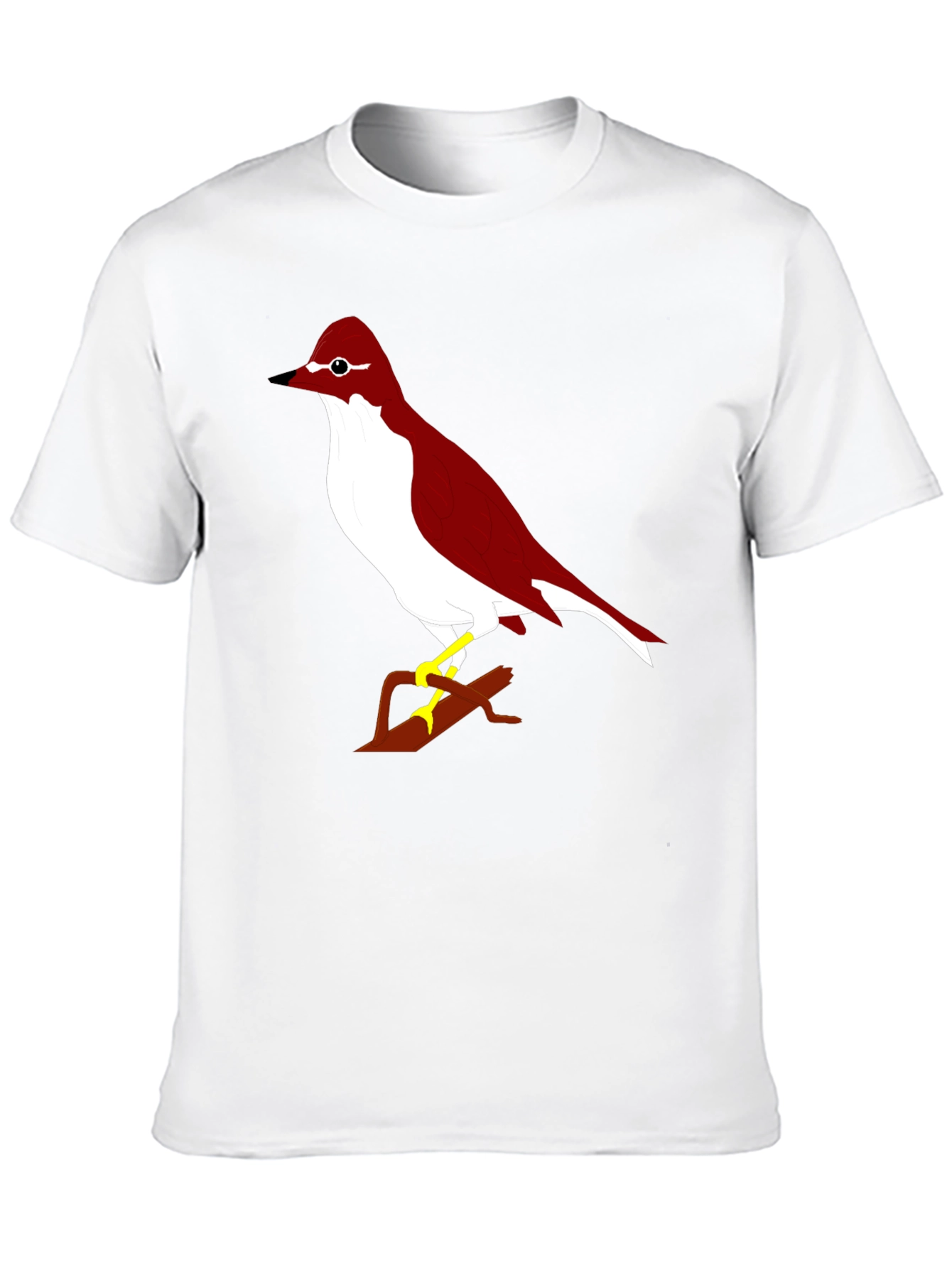Bird Graphic Black T-Shirt