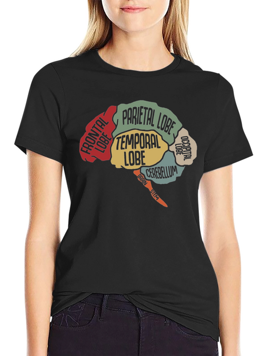 Brain Anatomy T-Shirt - Neurology Tee
