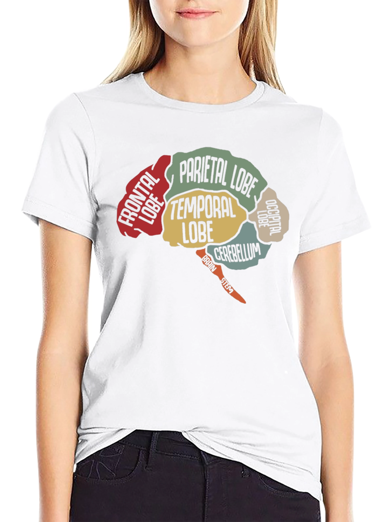 Brain Anatomy T-Shirt - Neurology Tee