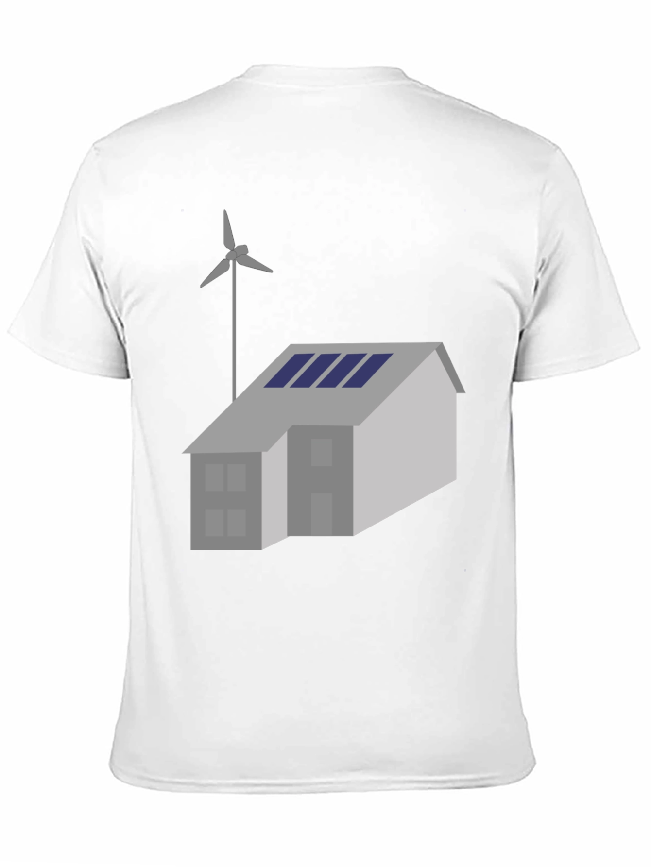Eco Home T-Shirt: Solar & Wind Powered Living