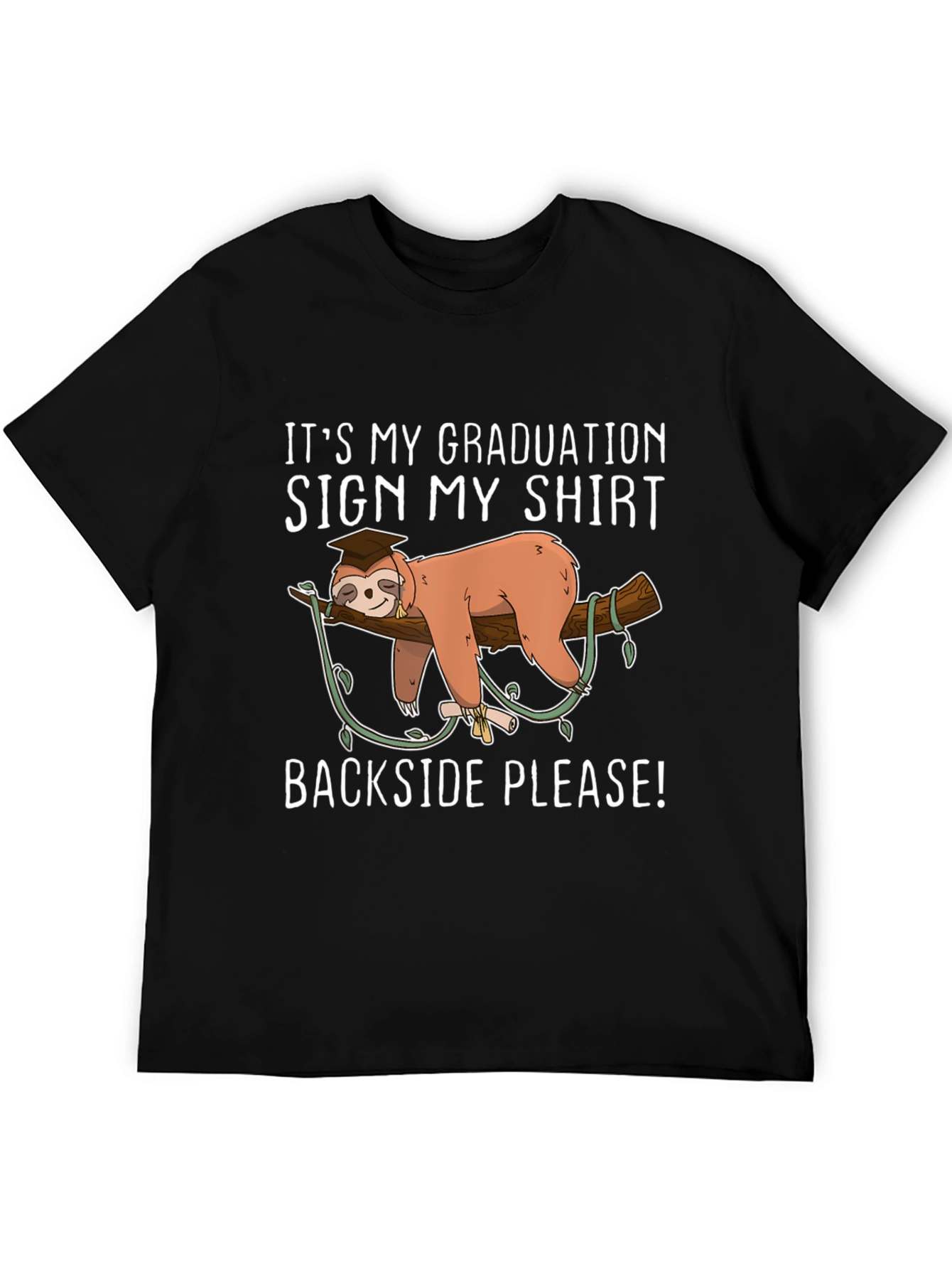 Funny Graduation Sloth T-Shirt