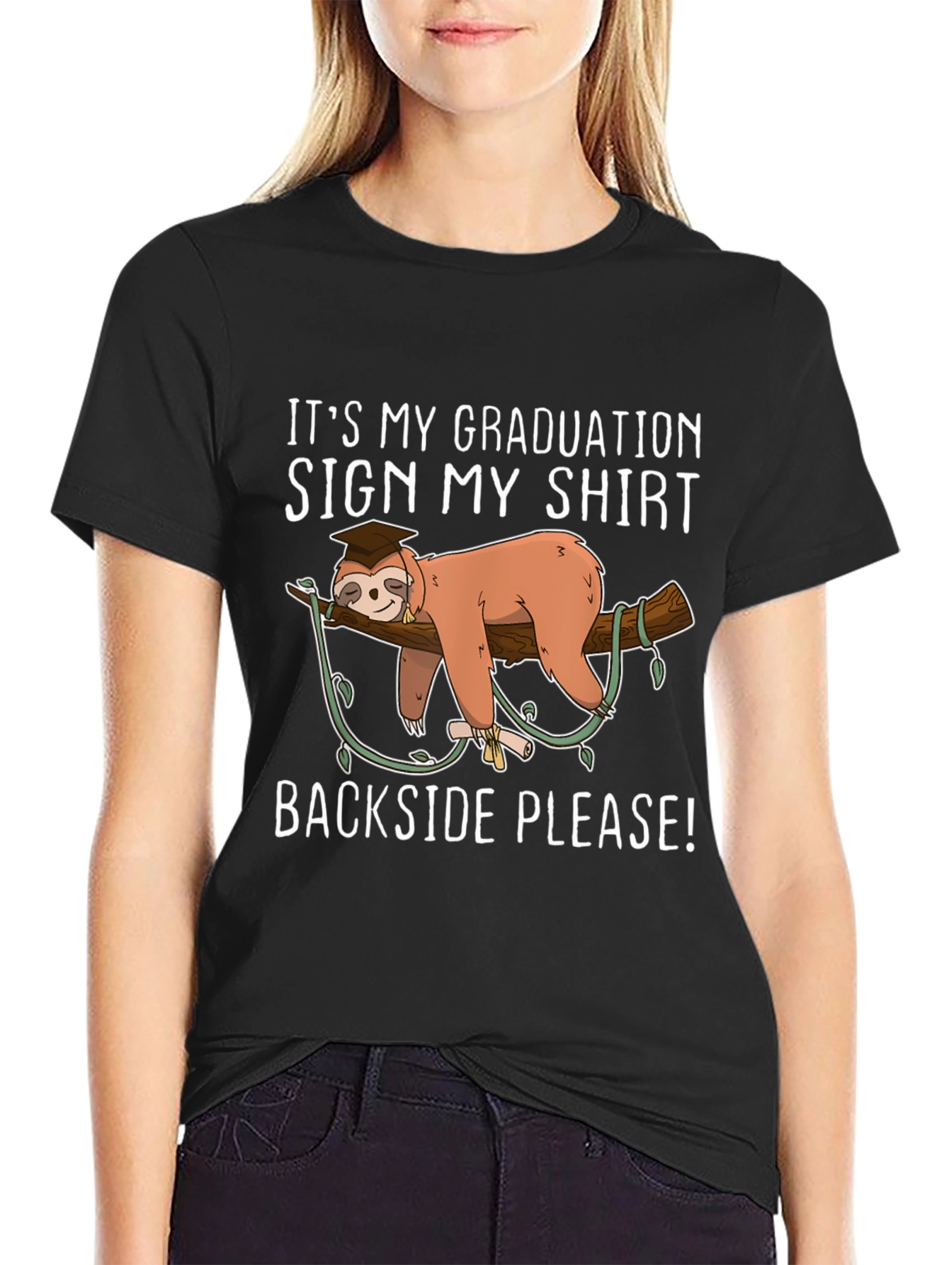 Funny Graduation Sloth T-Shirt