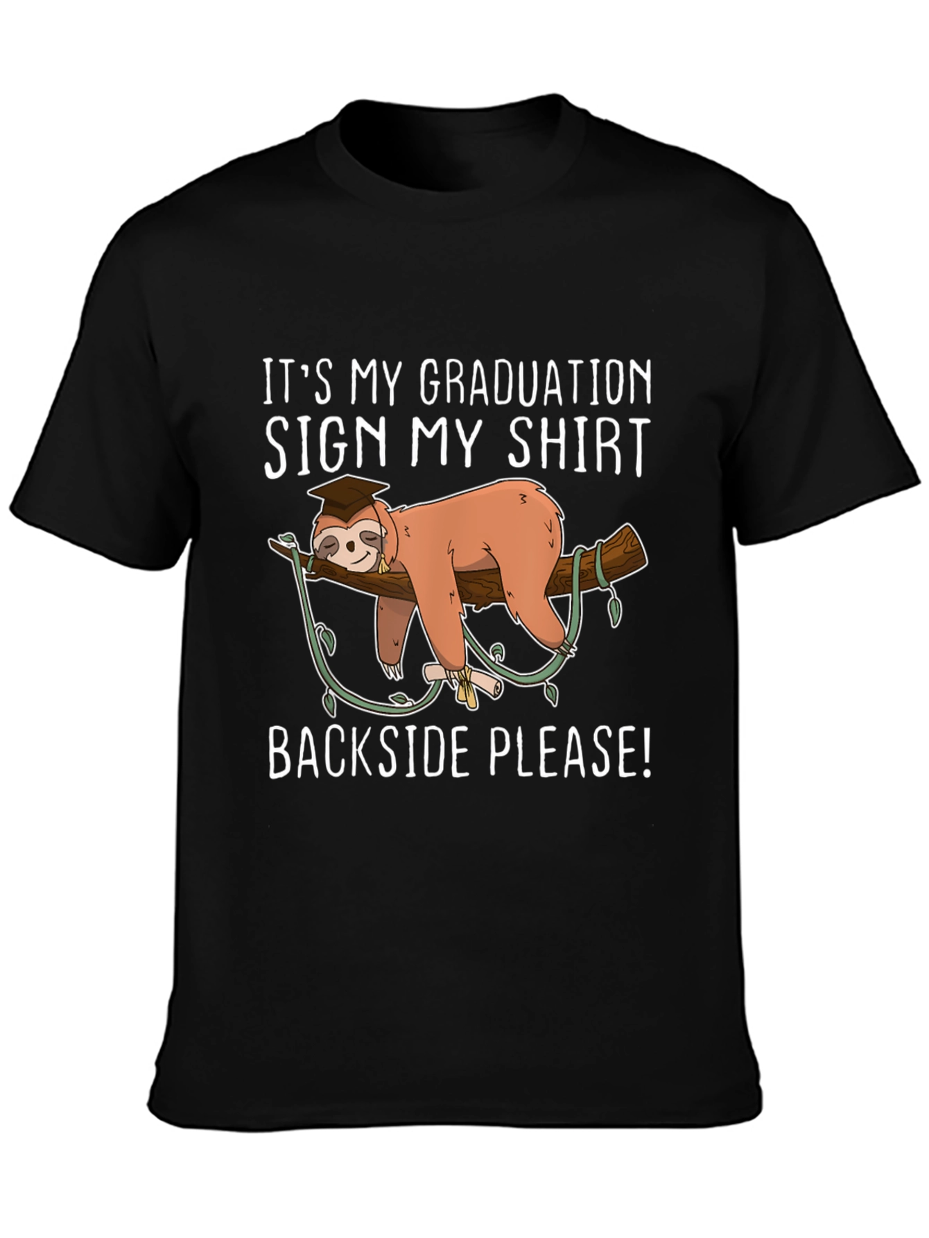 Funny Graduation Sloth T-Shirt