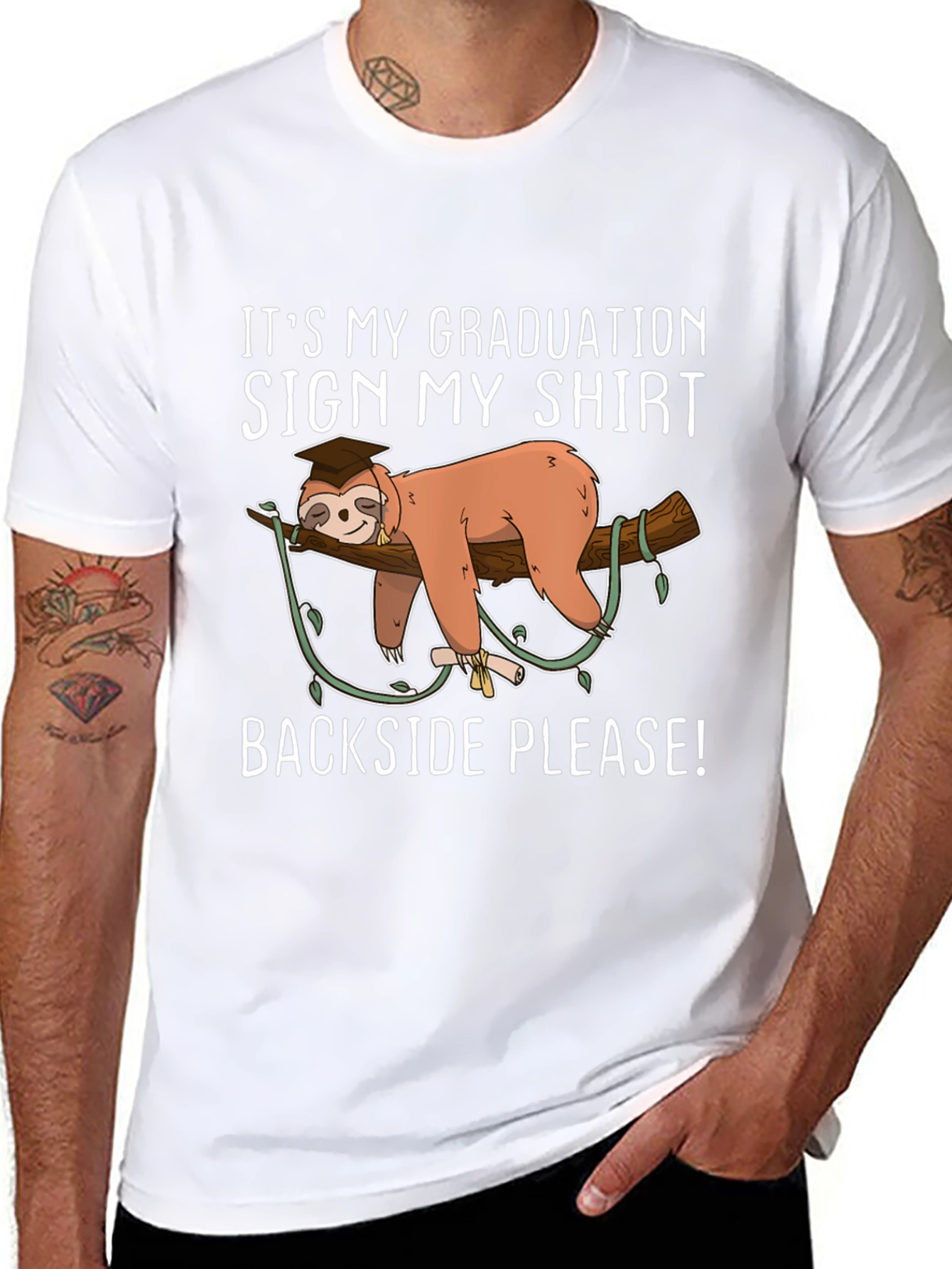 Funny Graduation Sloth T-Shirt
