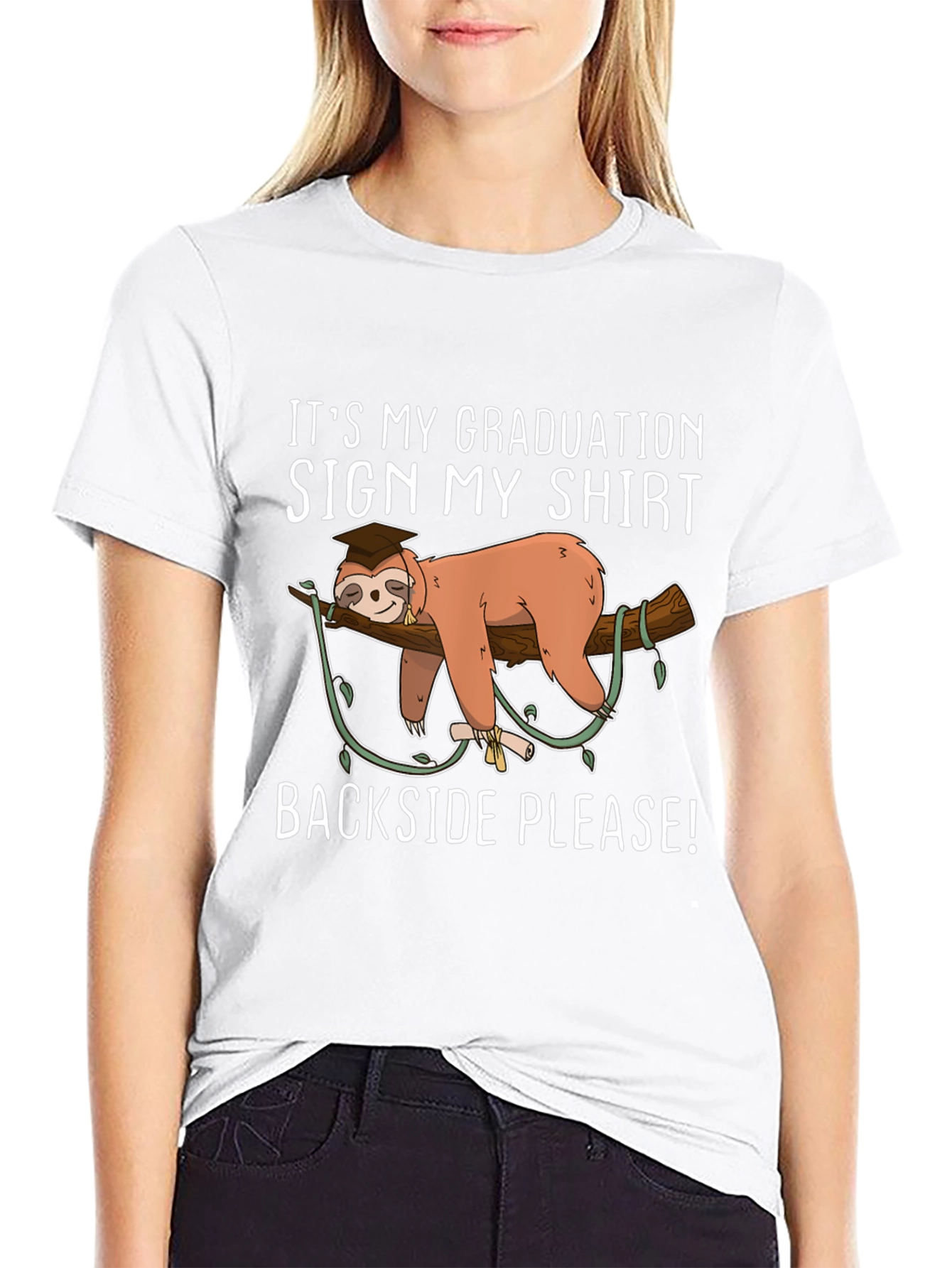 Funny Graduation Sloth T-Shirt