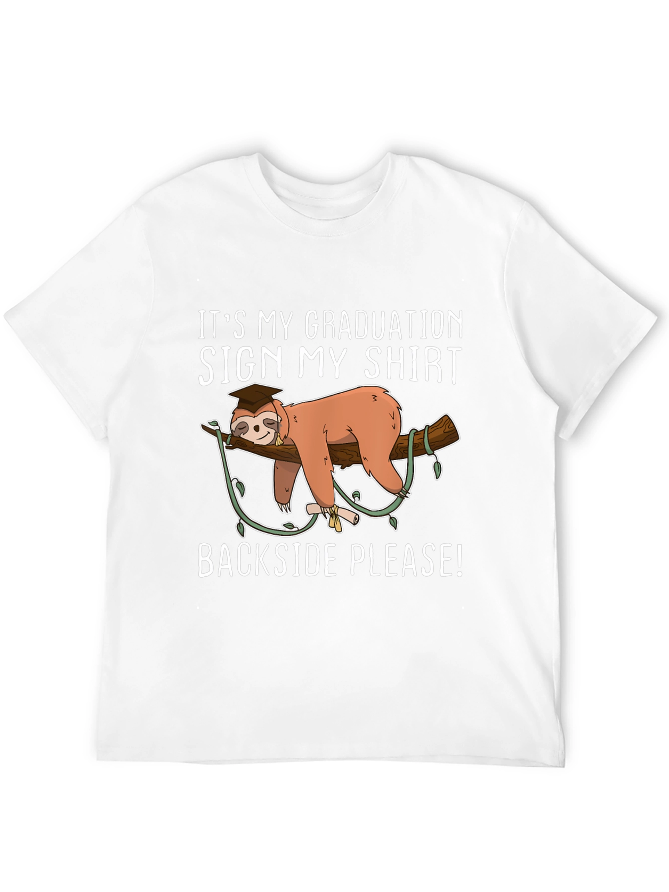Funny Graduation Sloth T-Shirt