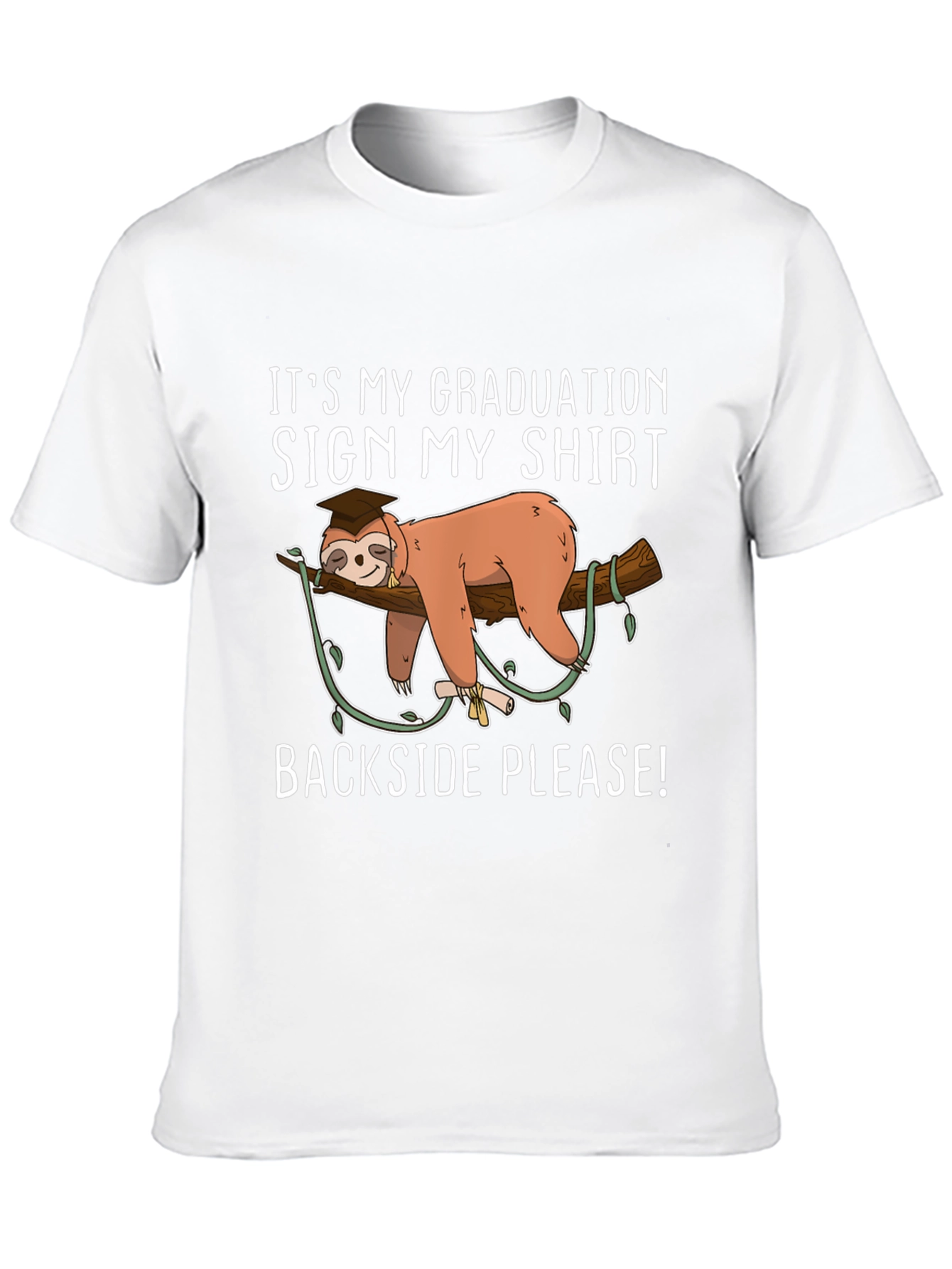 Funny Graduation Sloth T-Shirt