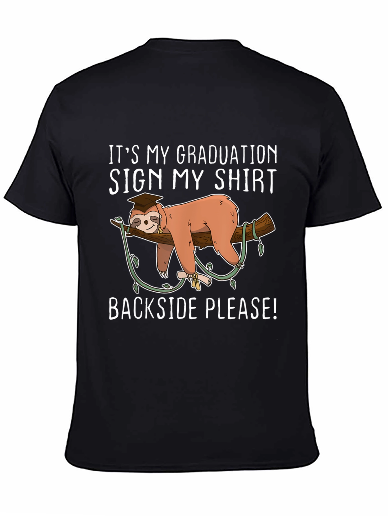 Funny Graduation Sloth T-Shirt