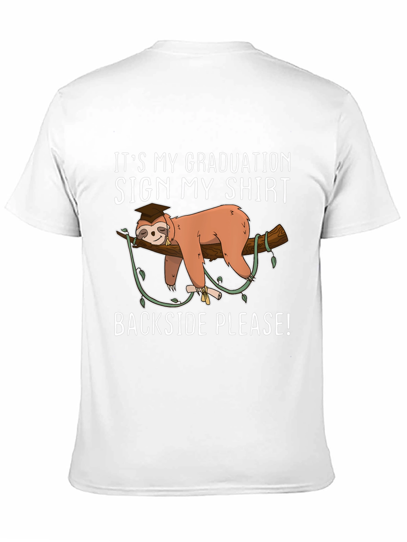 Funny Graduation Sloth T-Shirt