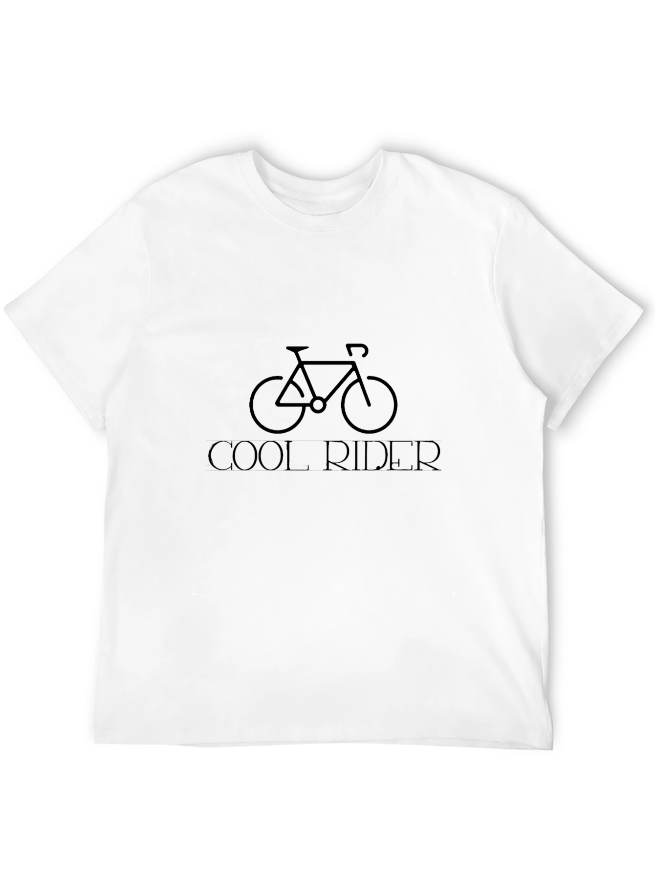 Cool Rider Bike T-Shirt - Black