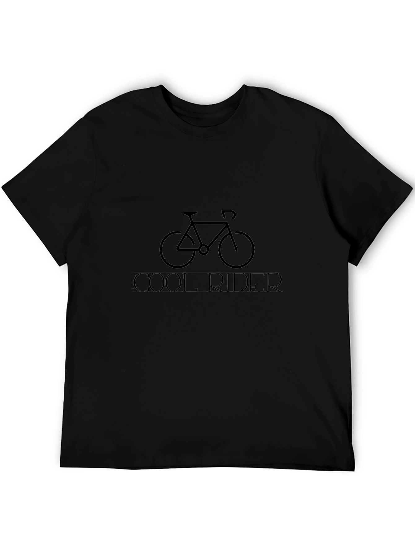 Cool Rider Bike T-Shirt - Black