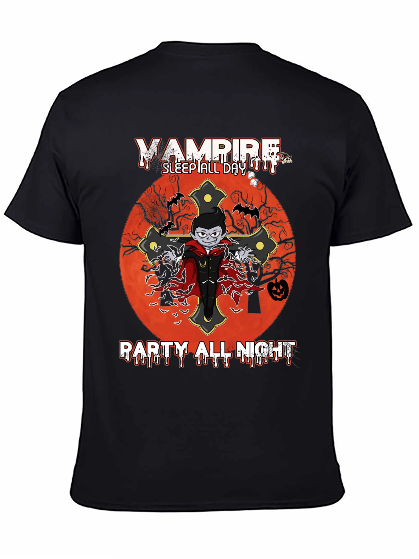 Vampire Sleep All Day Party All Night T-Shirt