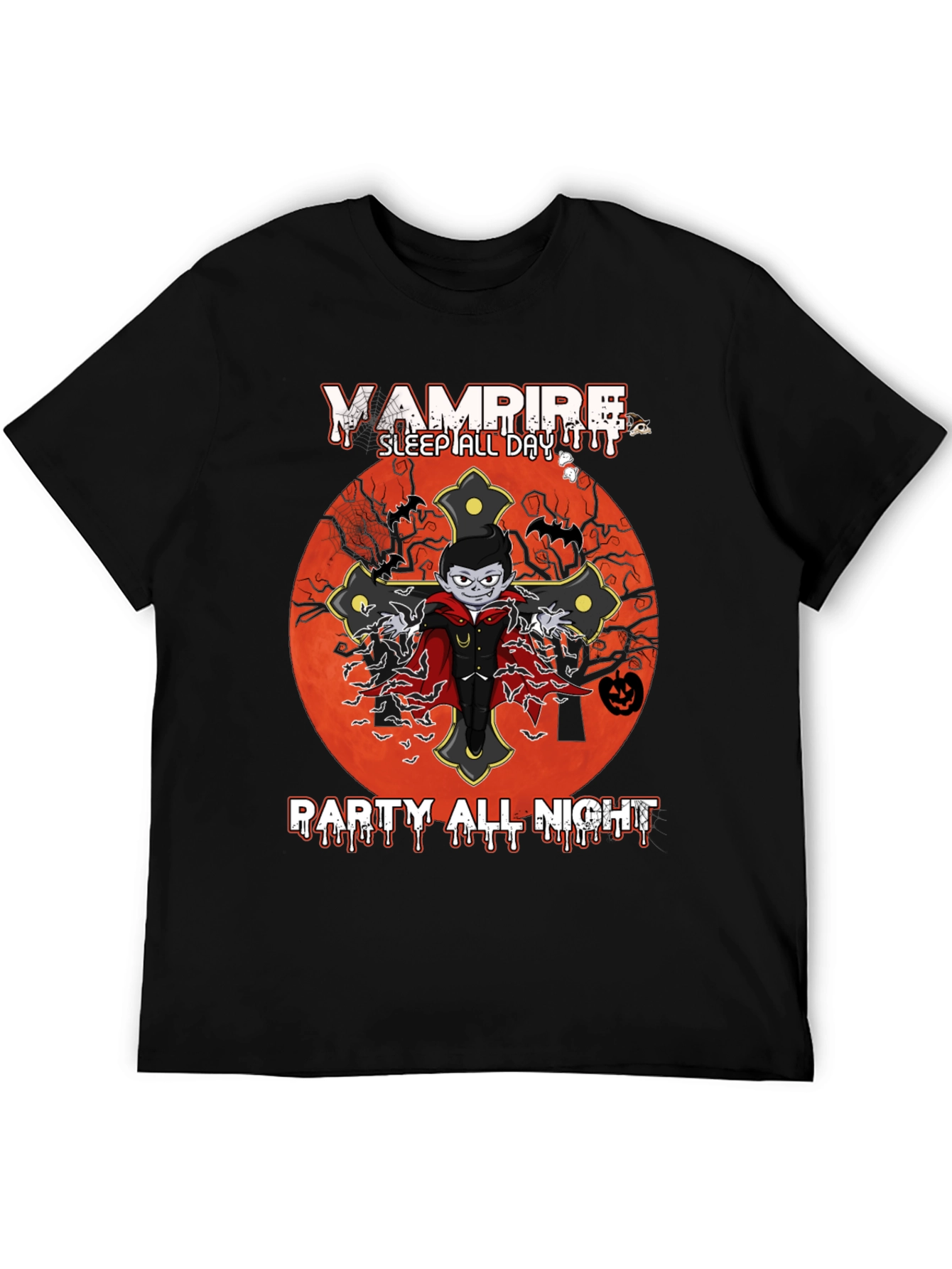 Vampire Sleep All Day Party All Night T-Shirt