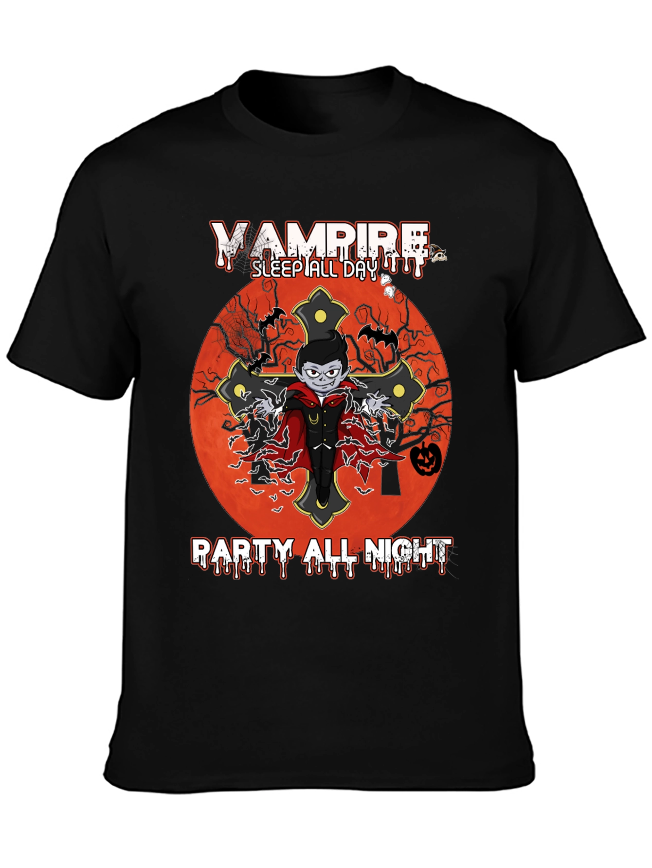 Vampire Sleep All Day Party All Night T-Shirt