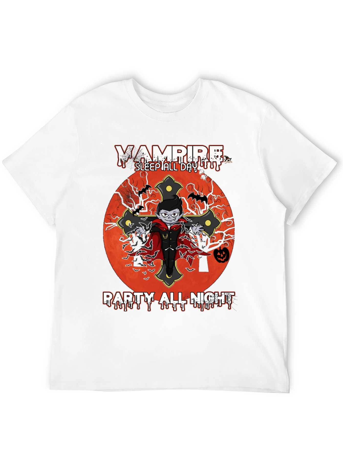 Vampire Sleep All Day Party All Night T-Shirt