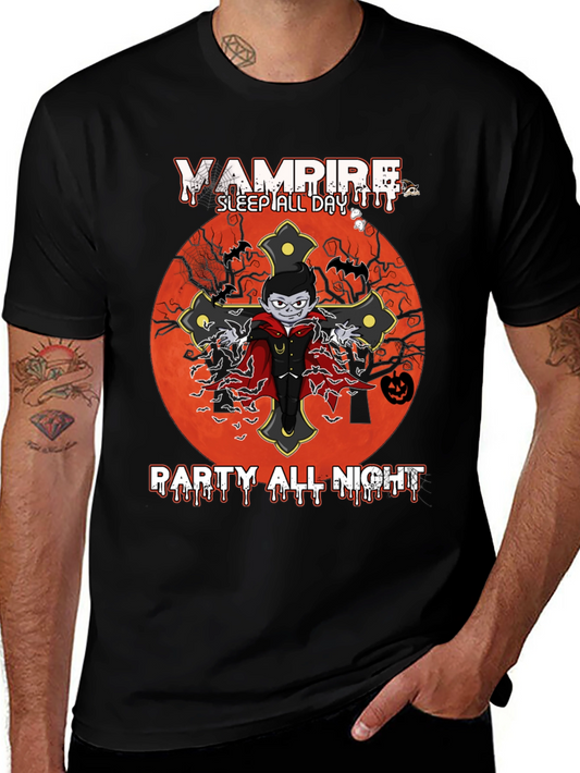 Vampire Sleep All Day Party All Night T-Shirt