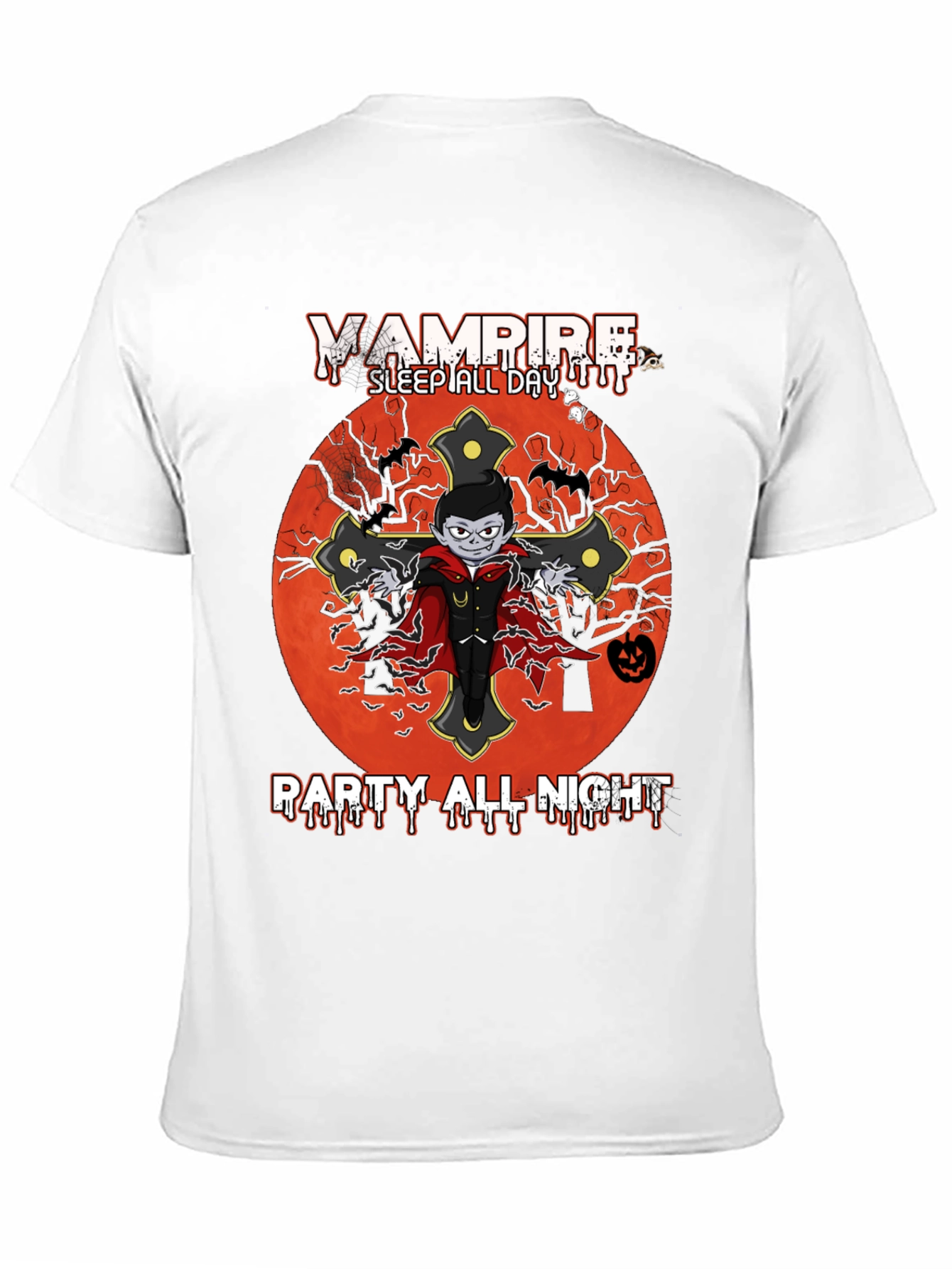 Vampire Sleep All Day Party All Night T-Shirt