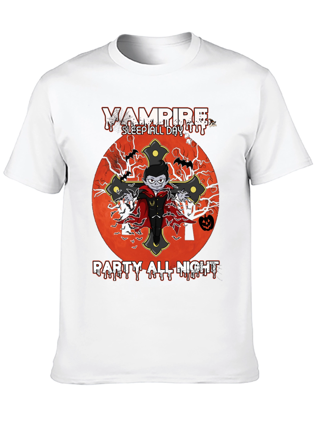 Vampire Sleep All Day Party All Night T-Shirt
