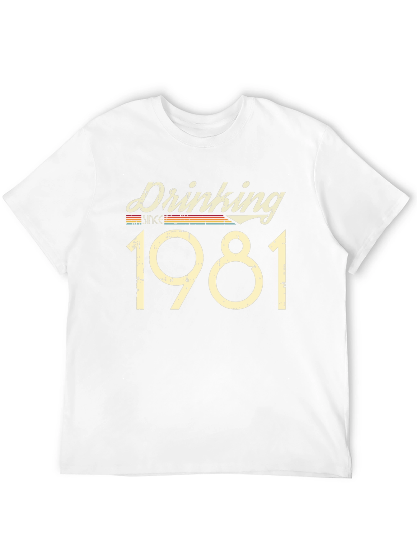 Drinking Since 1981 Black T-Shirt
