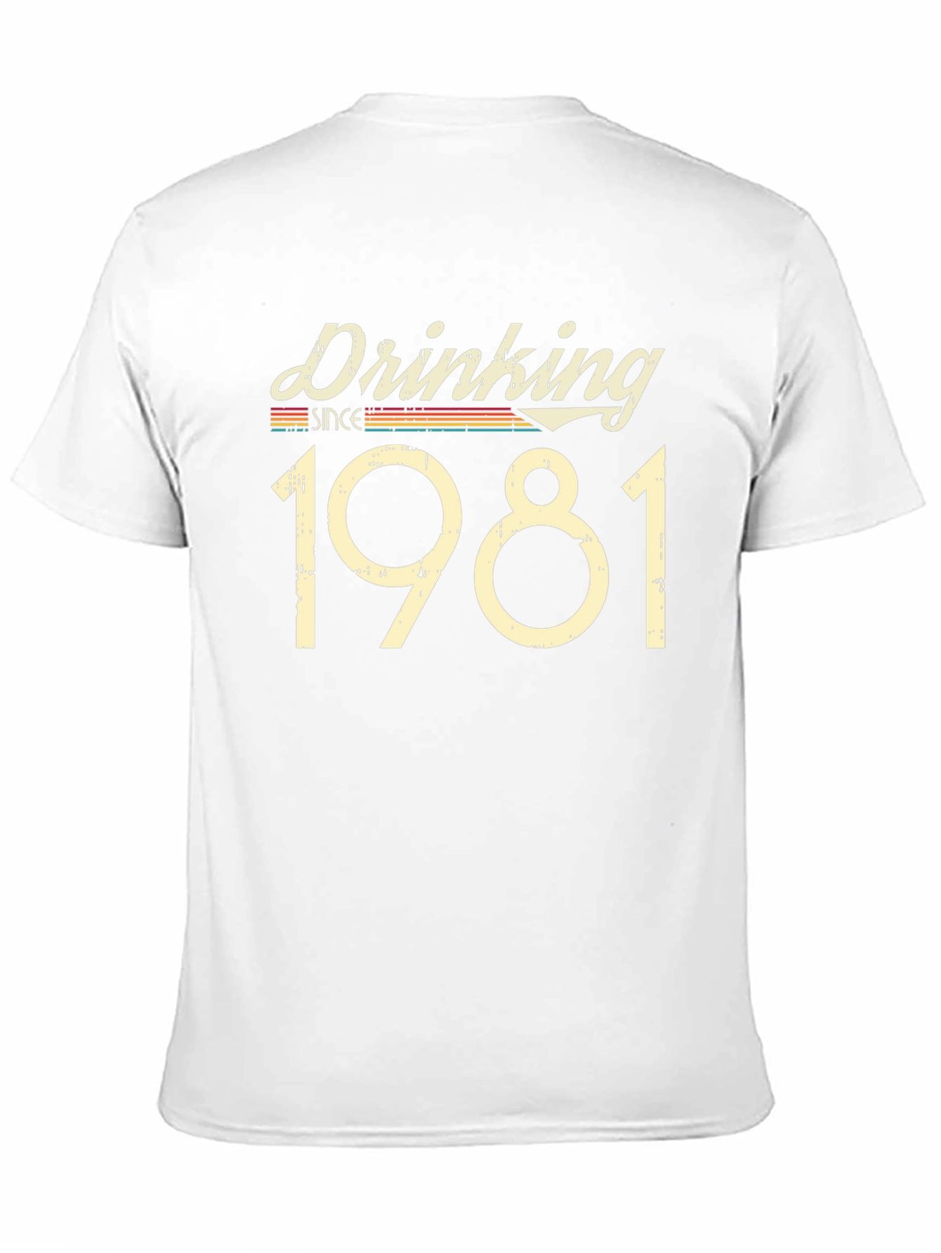 Drinking Since 1981 Black T-Shirt