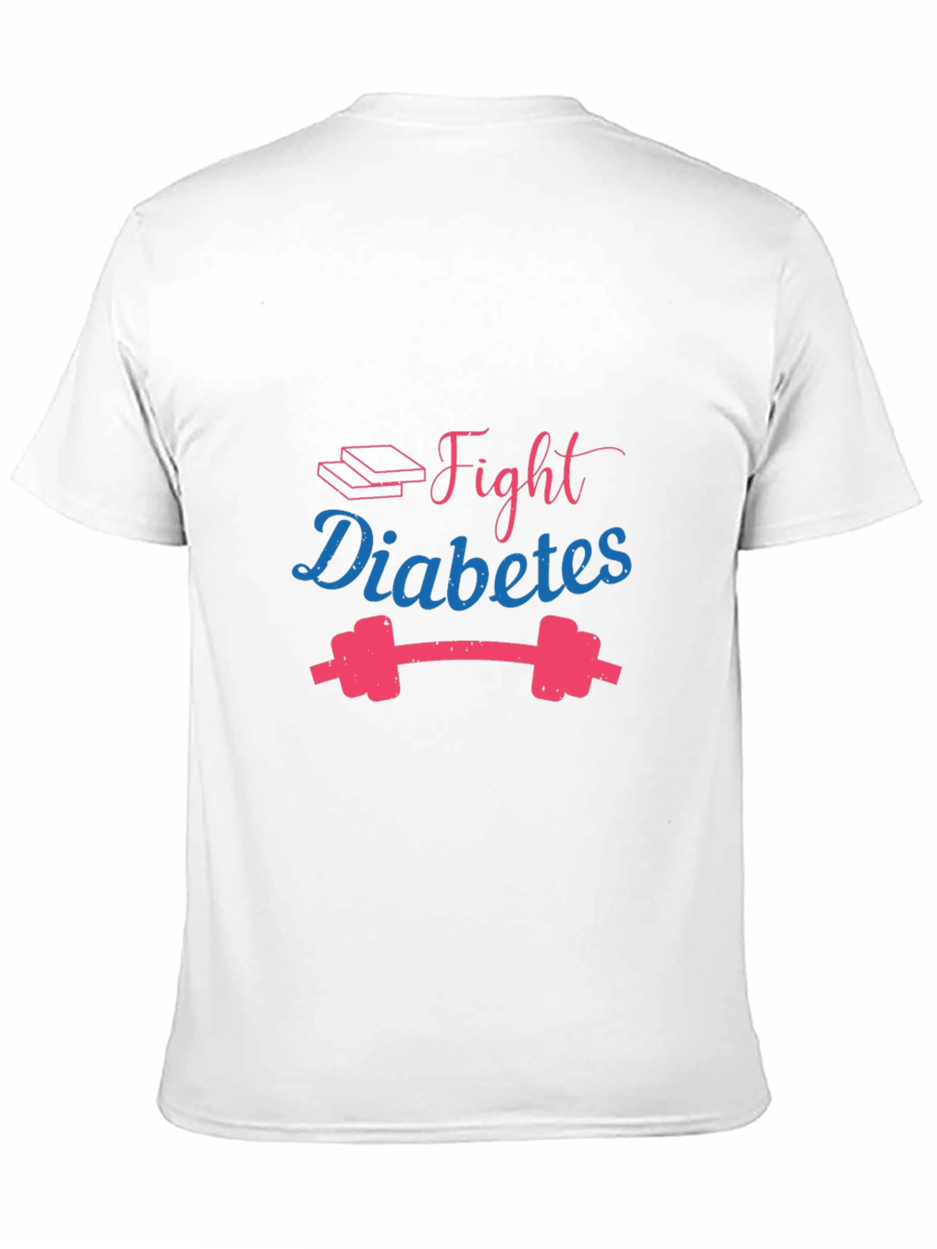 Fight Diabetes Graphic Tee - Black Cotton Shirt