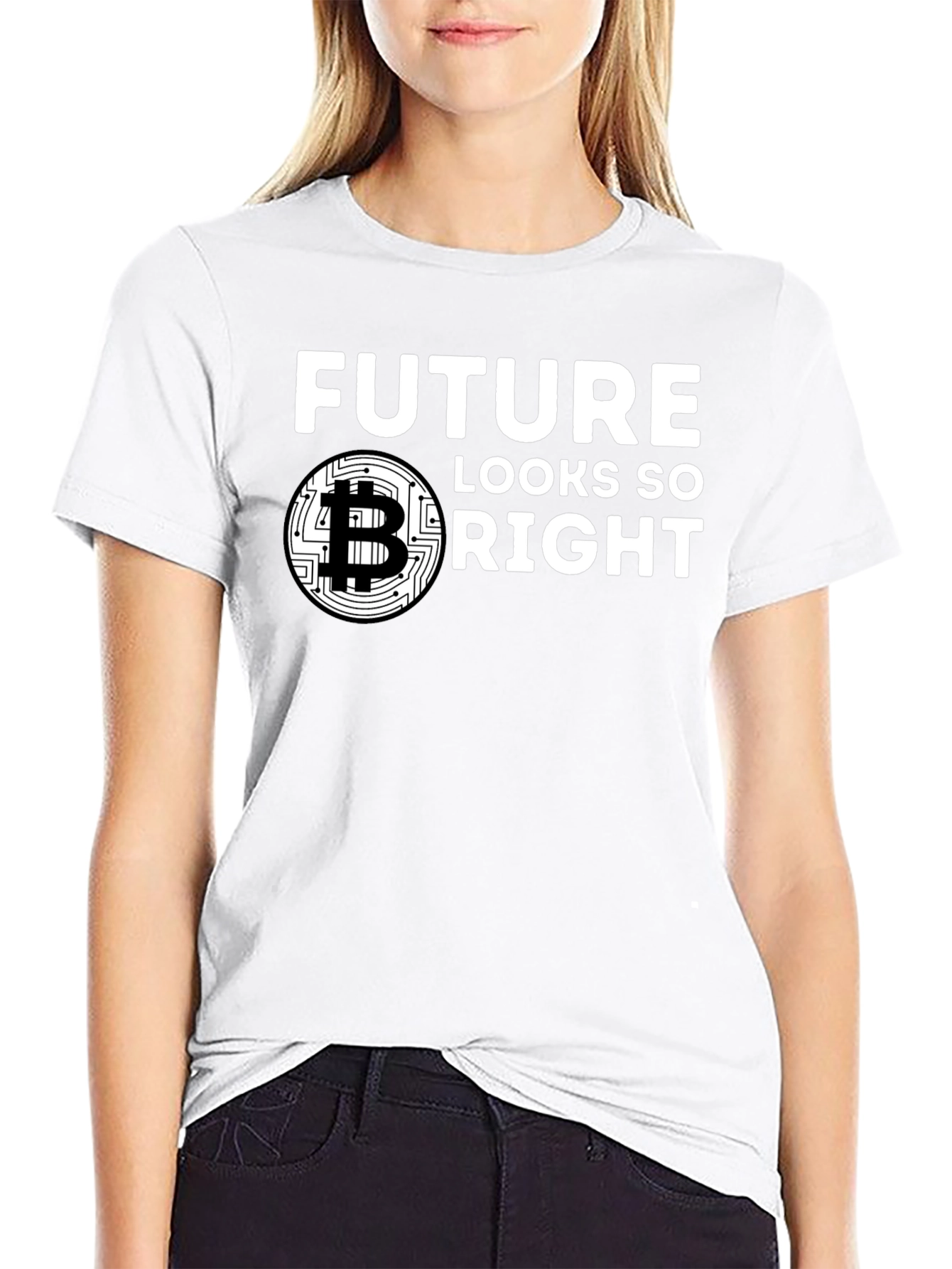 Future Looks So Bright Bitcoin T-Shirt