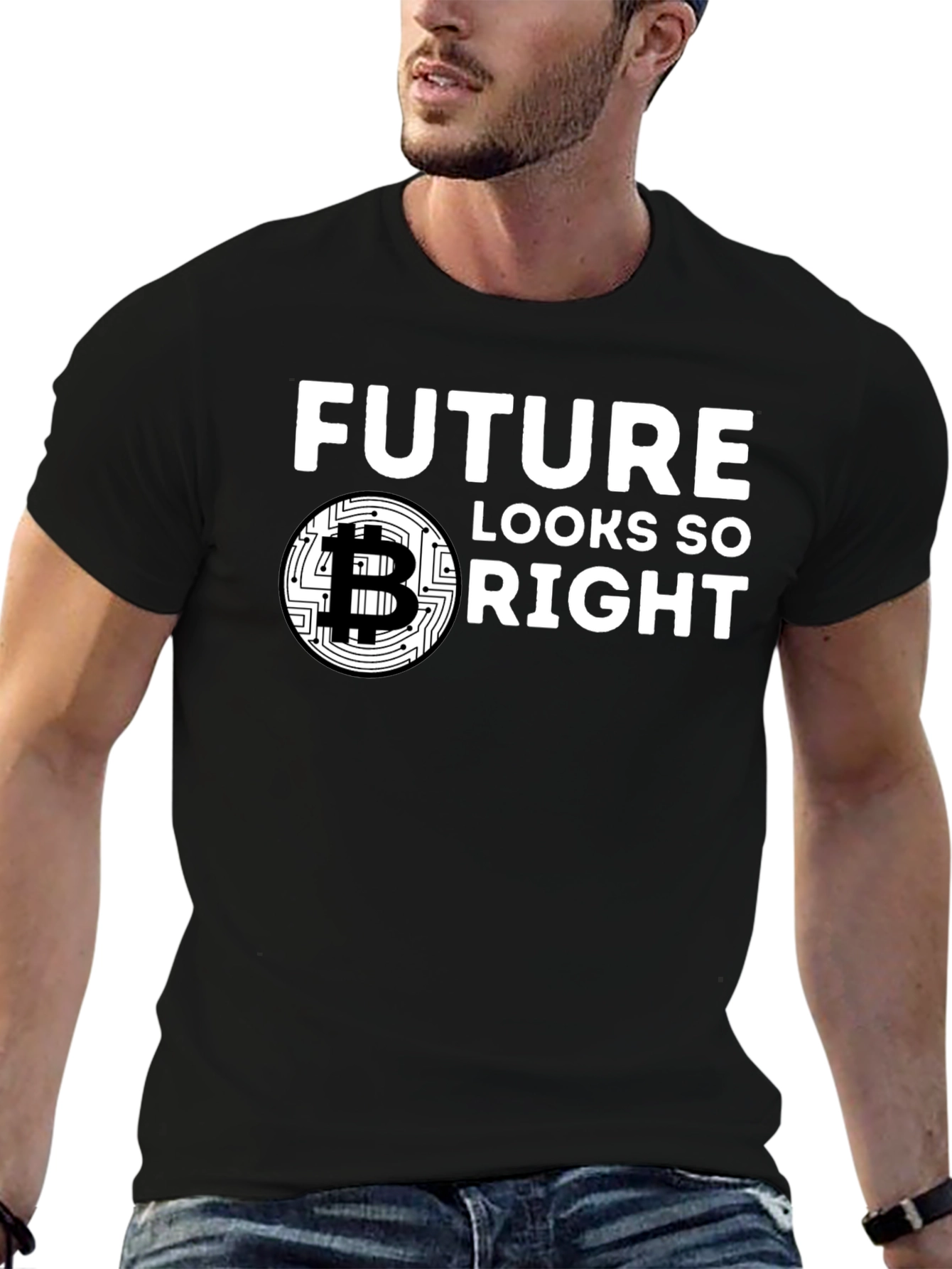 Future Looks So Bright Bitcoin T-Shirt