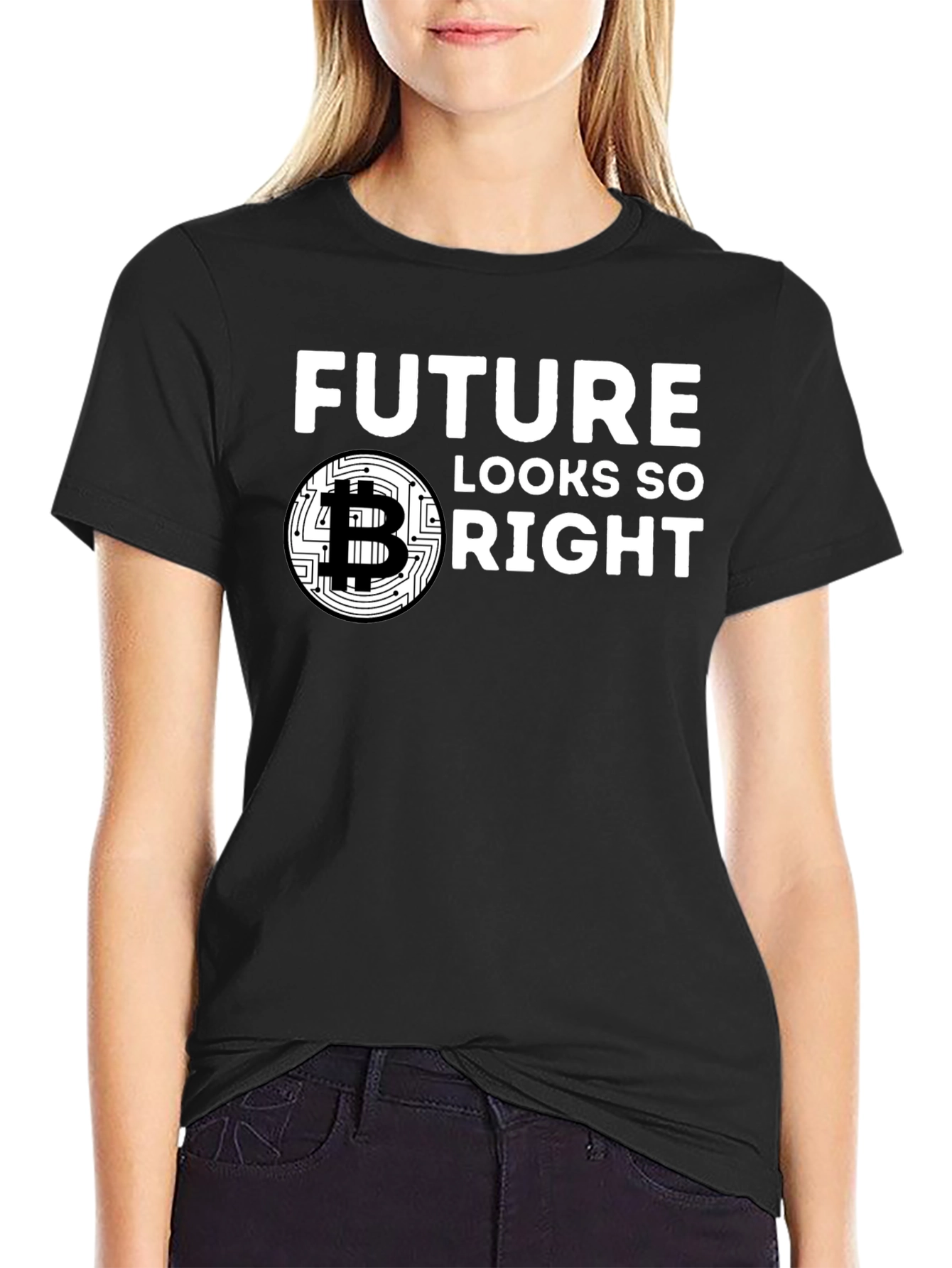 Future Looks So Bright Bitcoin T-Shirt